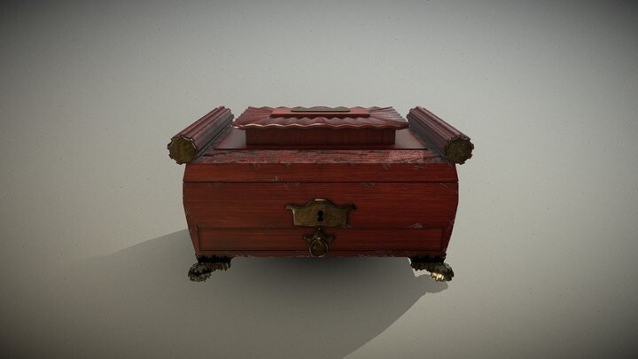 ArtStation - 3D Museum Jewelry Box