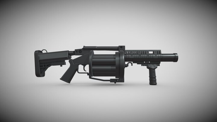 ArtStation - Grenade Launcher 2