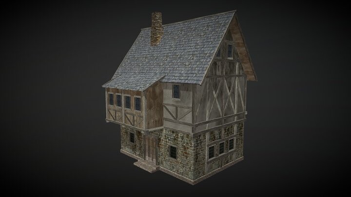 ArtStation - Medieval House