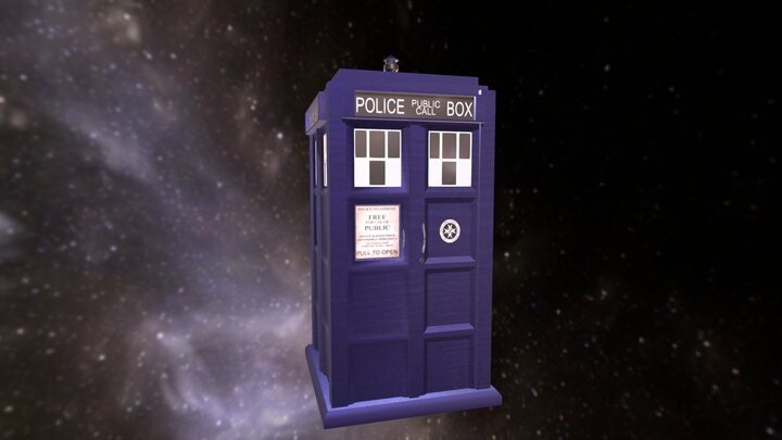 ArtStation - 11th Doctors TARDIS