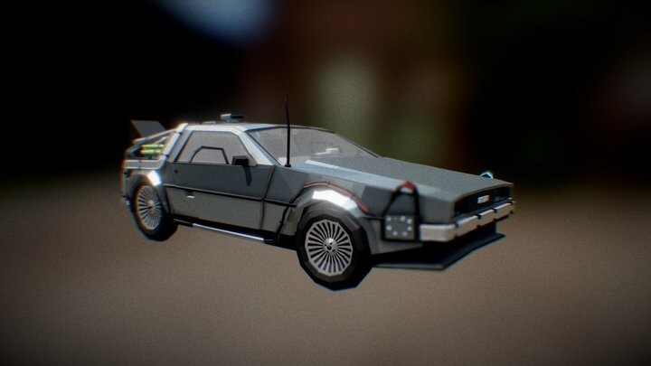 ArtStation - Delorean VR