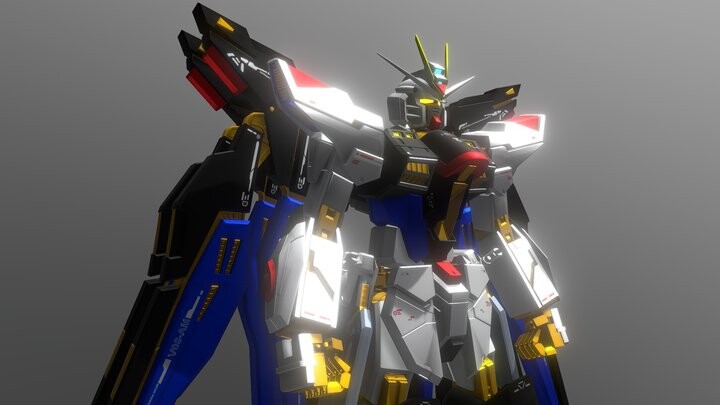 ArtStation - Strike Freedom Gundam