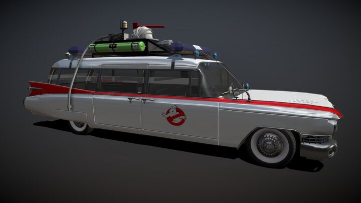 ArtStation - Ecto 1 (Frozen Empire)