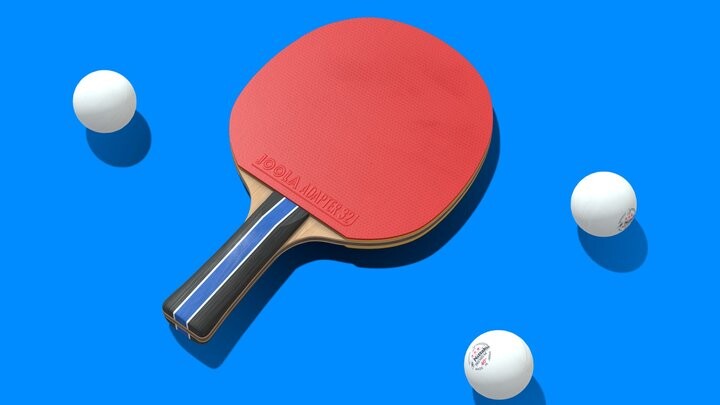 ArtStation - Ping Pong Paddle and Ball