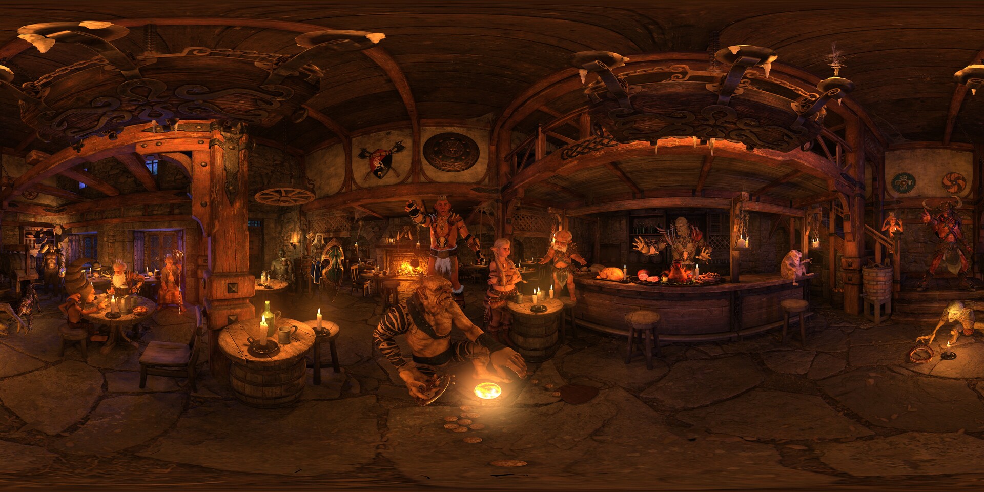 ArtStation Black Crow 360 panoramic v1