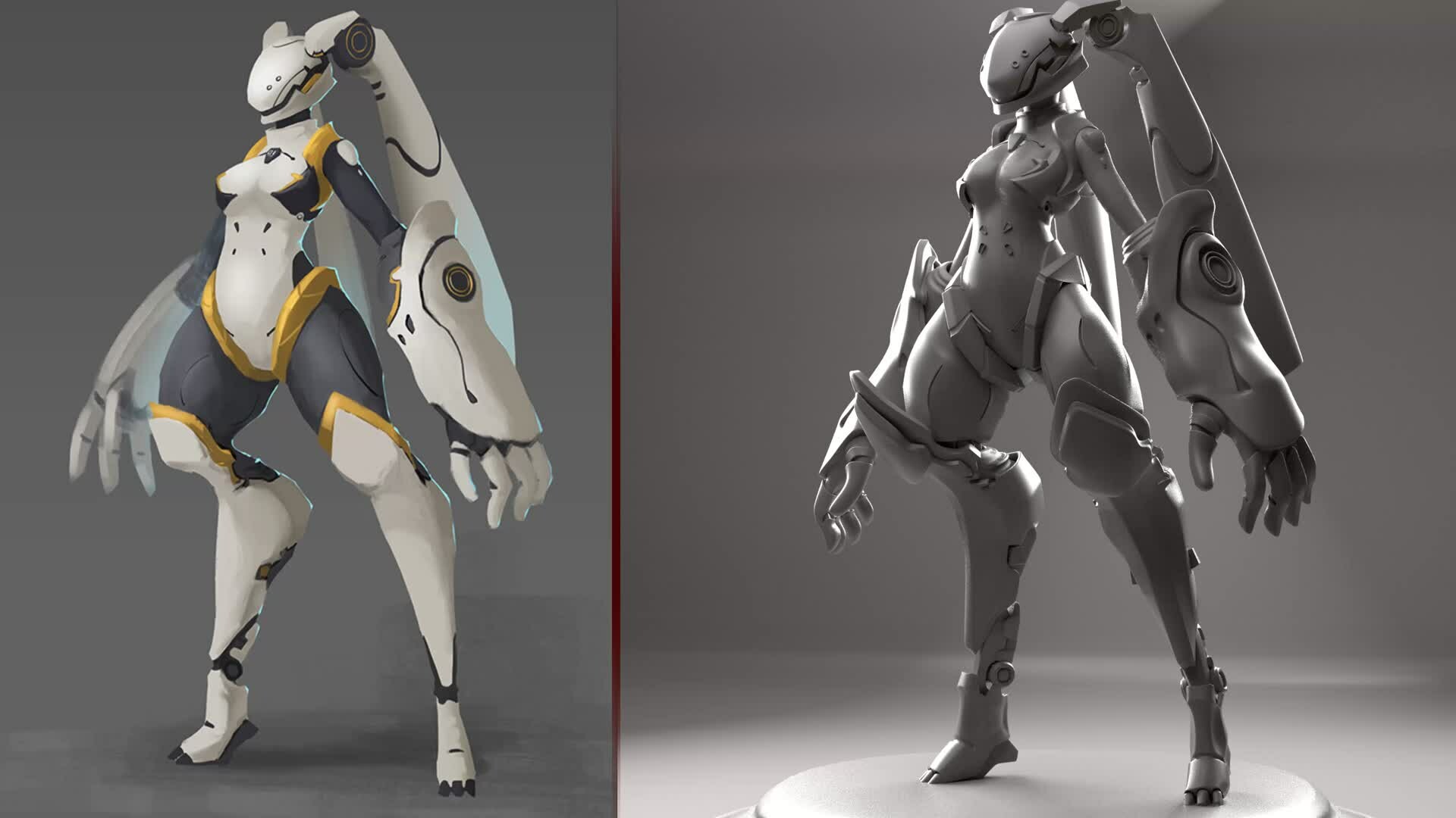 ArtStation Xo Bunny Mech