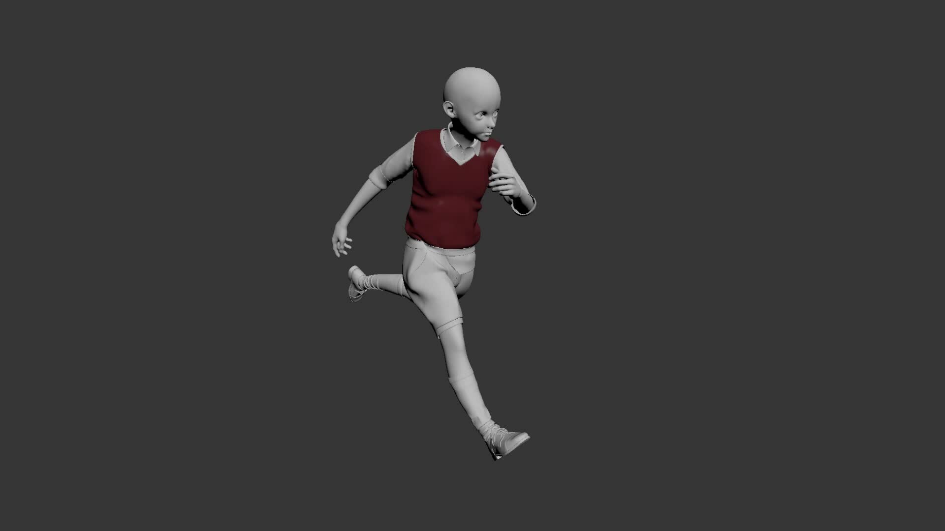 ArtStation - Animation Keyframe - child running