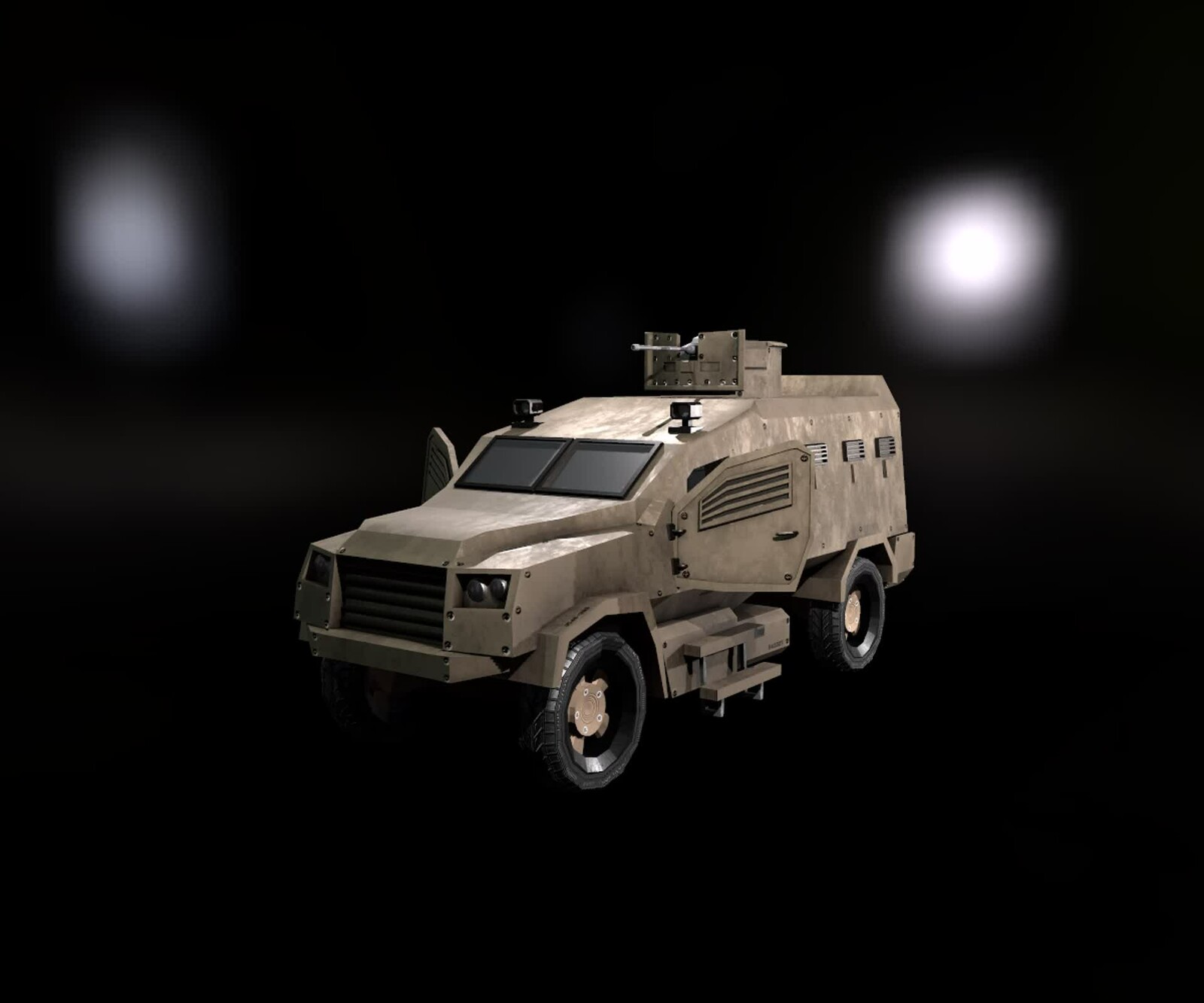 MRAP Exterior + Interior