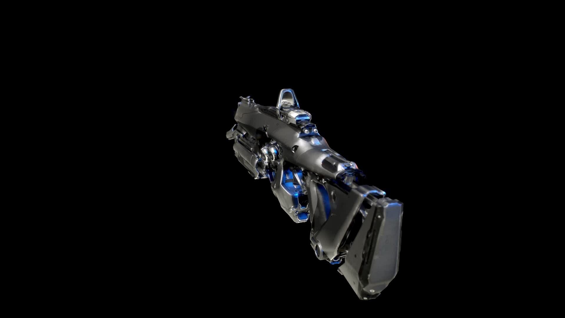 Asura rifle texturing and redering