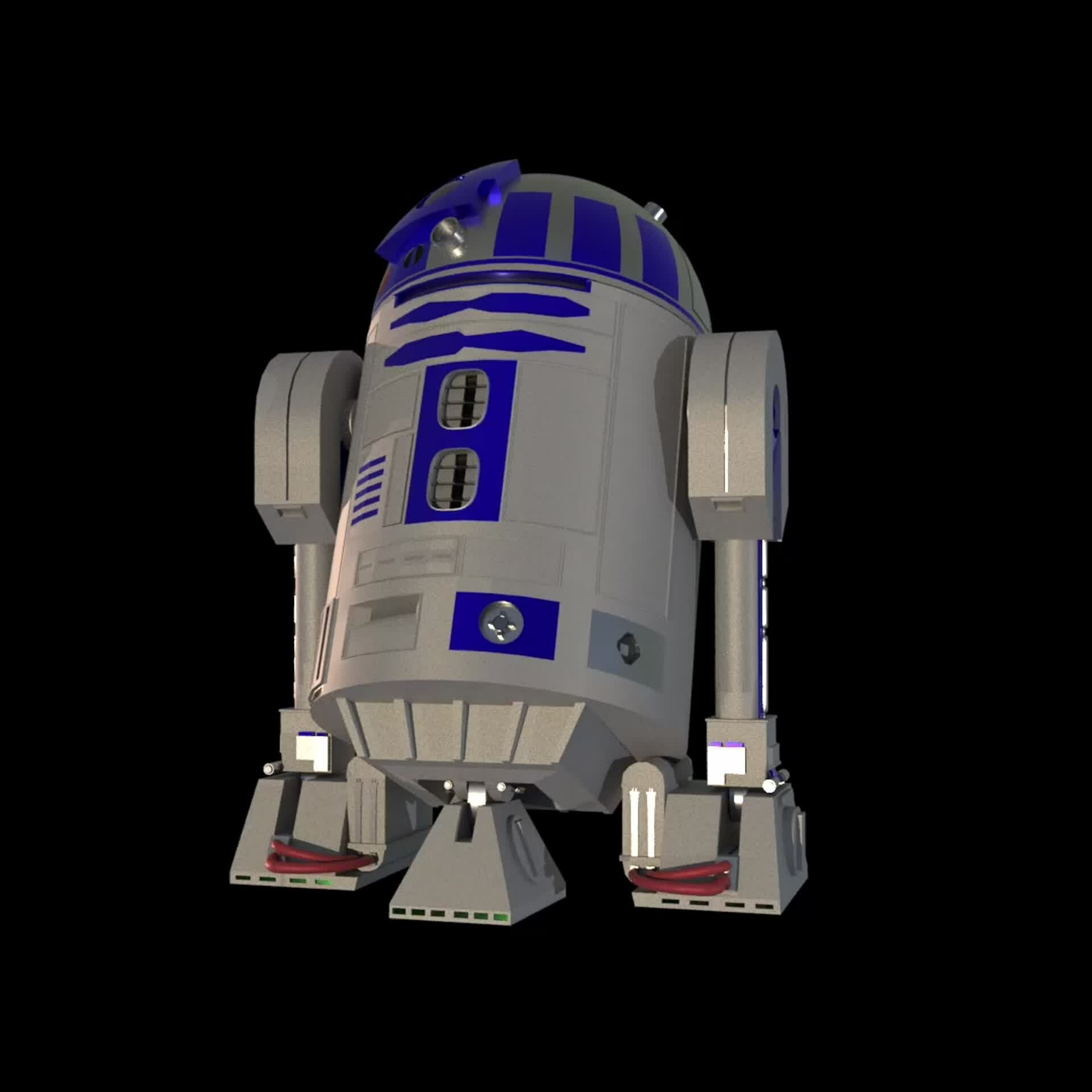 ArtStation - R2D2 Turnaround