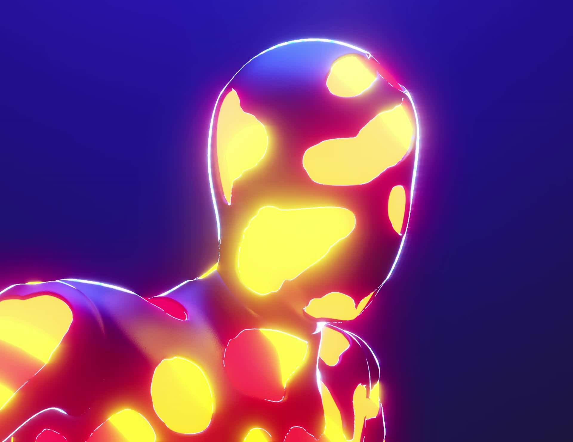 M animation