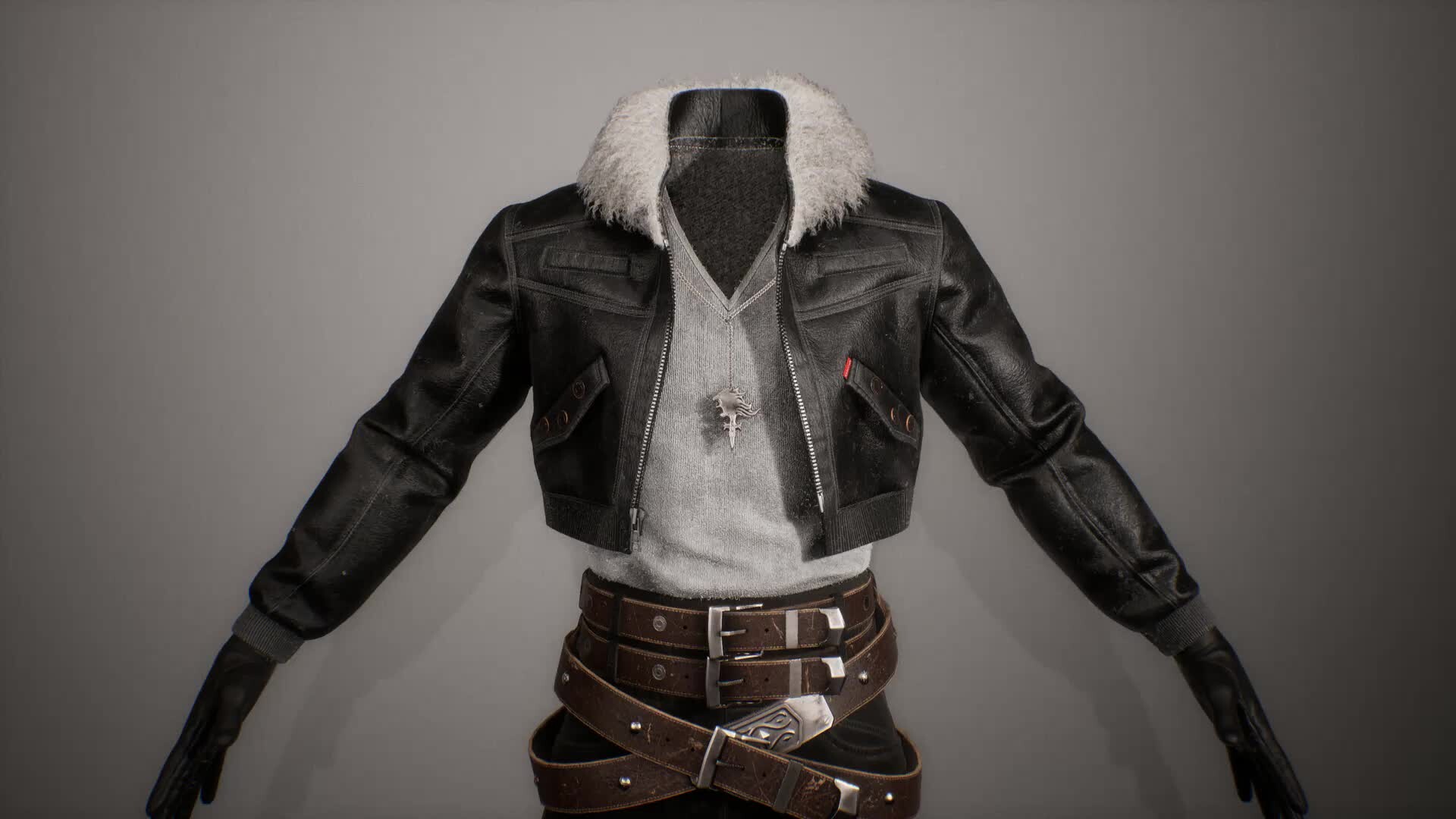 ArtStation - Squall Leonhart FF8 Outfit WIP