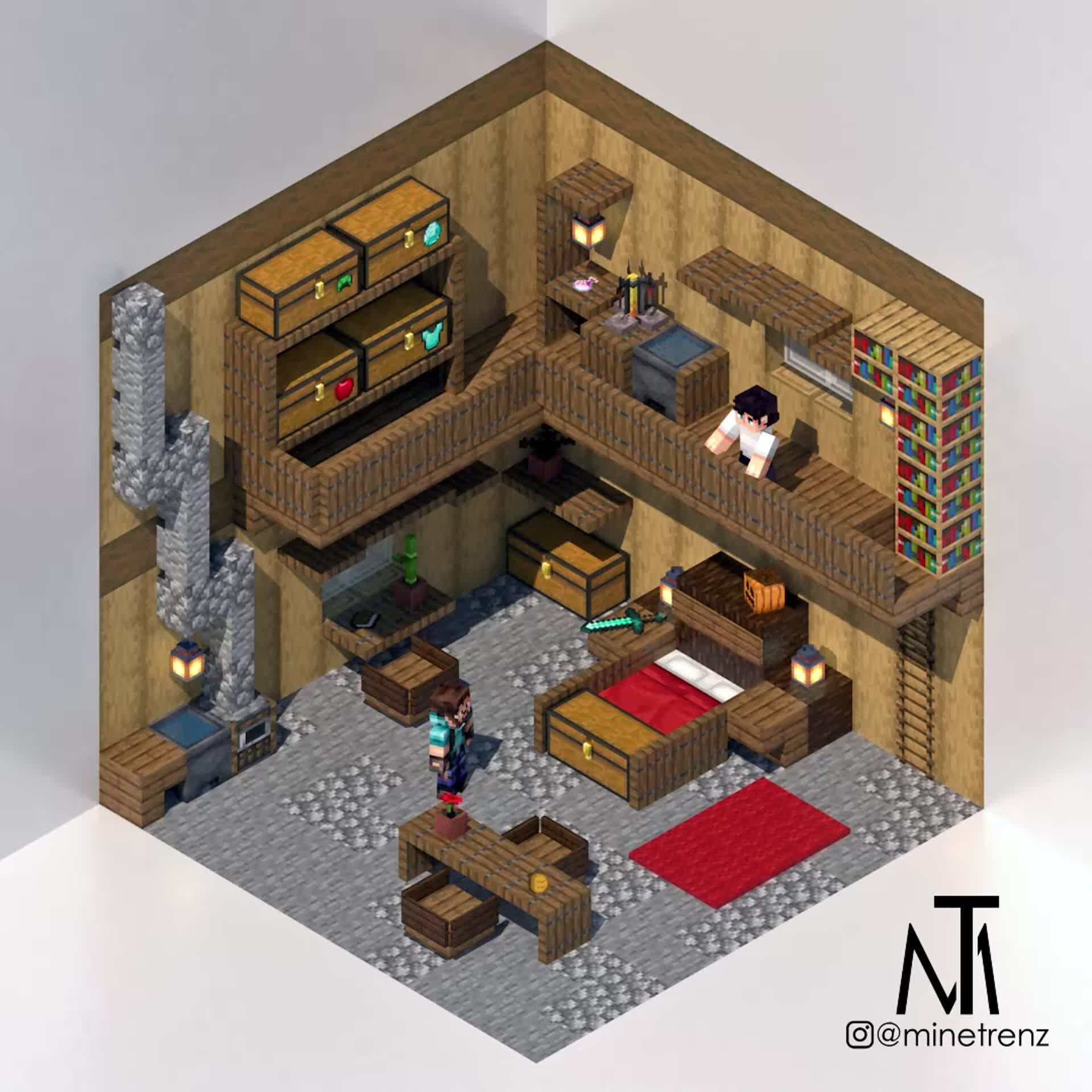 ArtStation - Minecraft Dressing Room - Sets