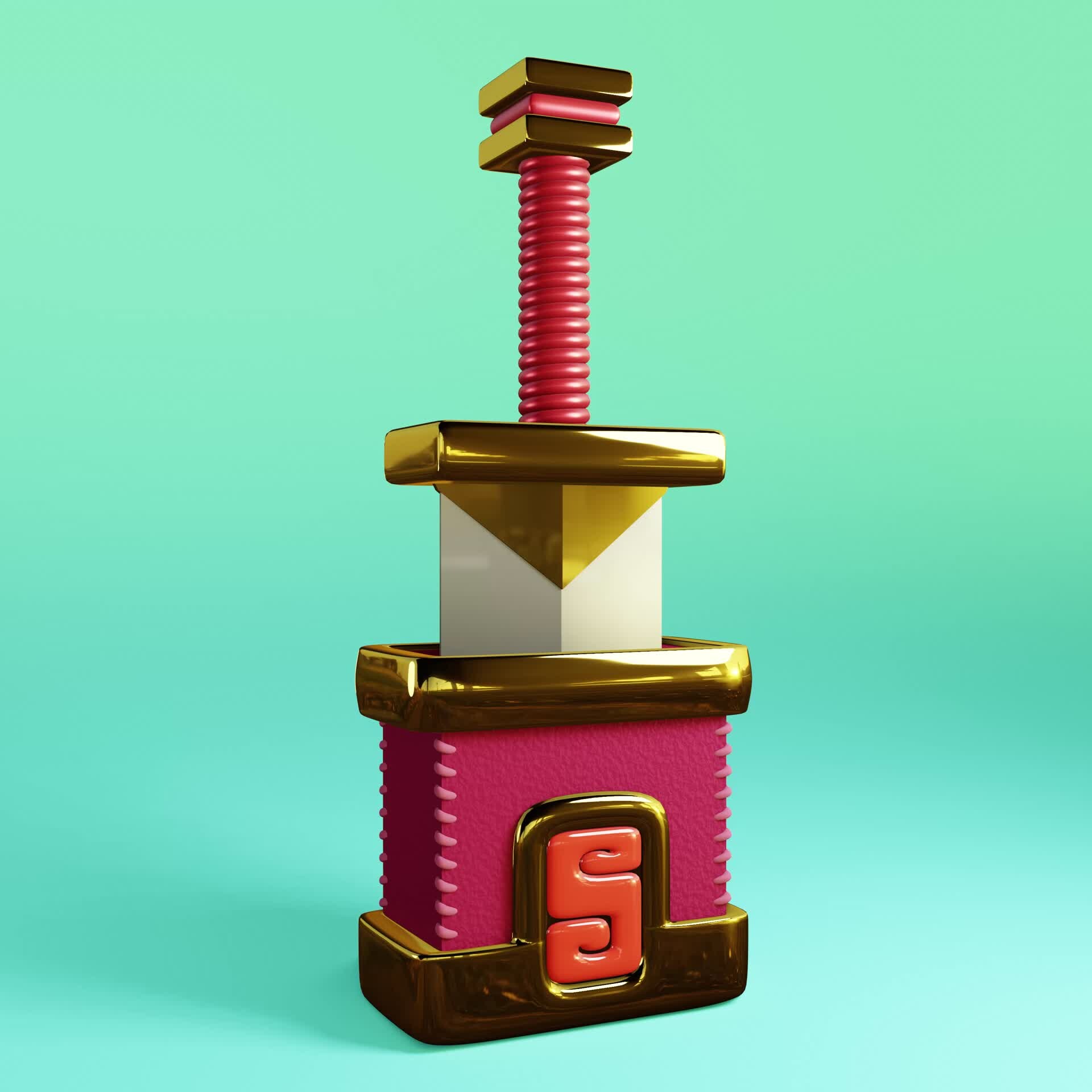 ArtStation Golden Sword