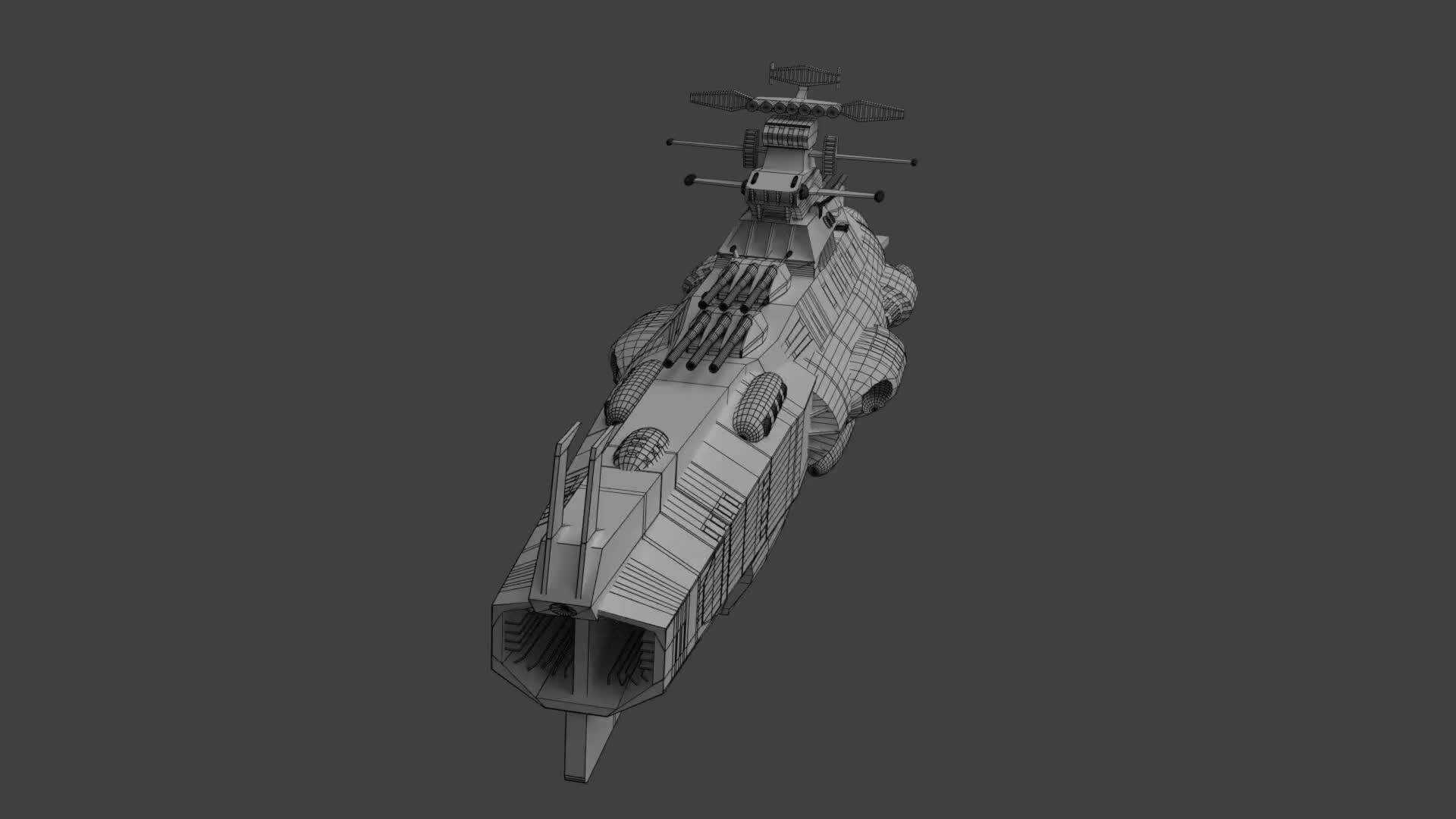 ArtStation - Yamato 2202 Dreadnought