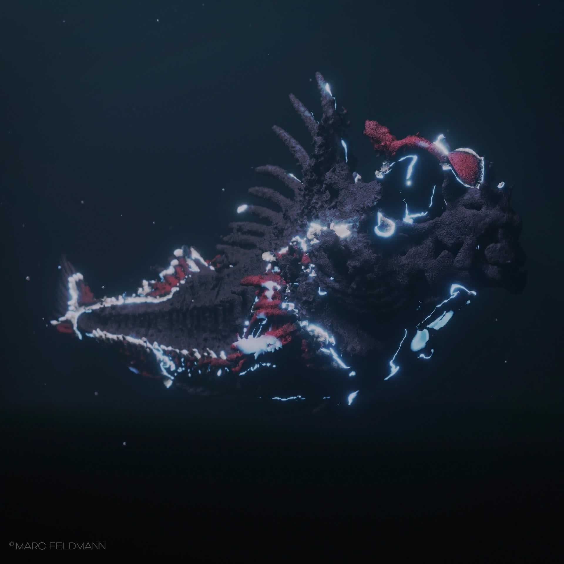 ArtStation - Deep see creature