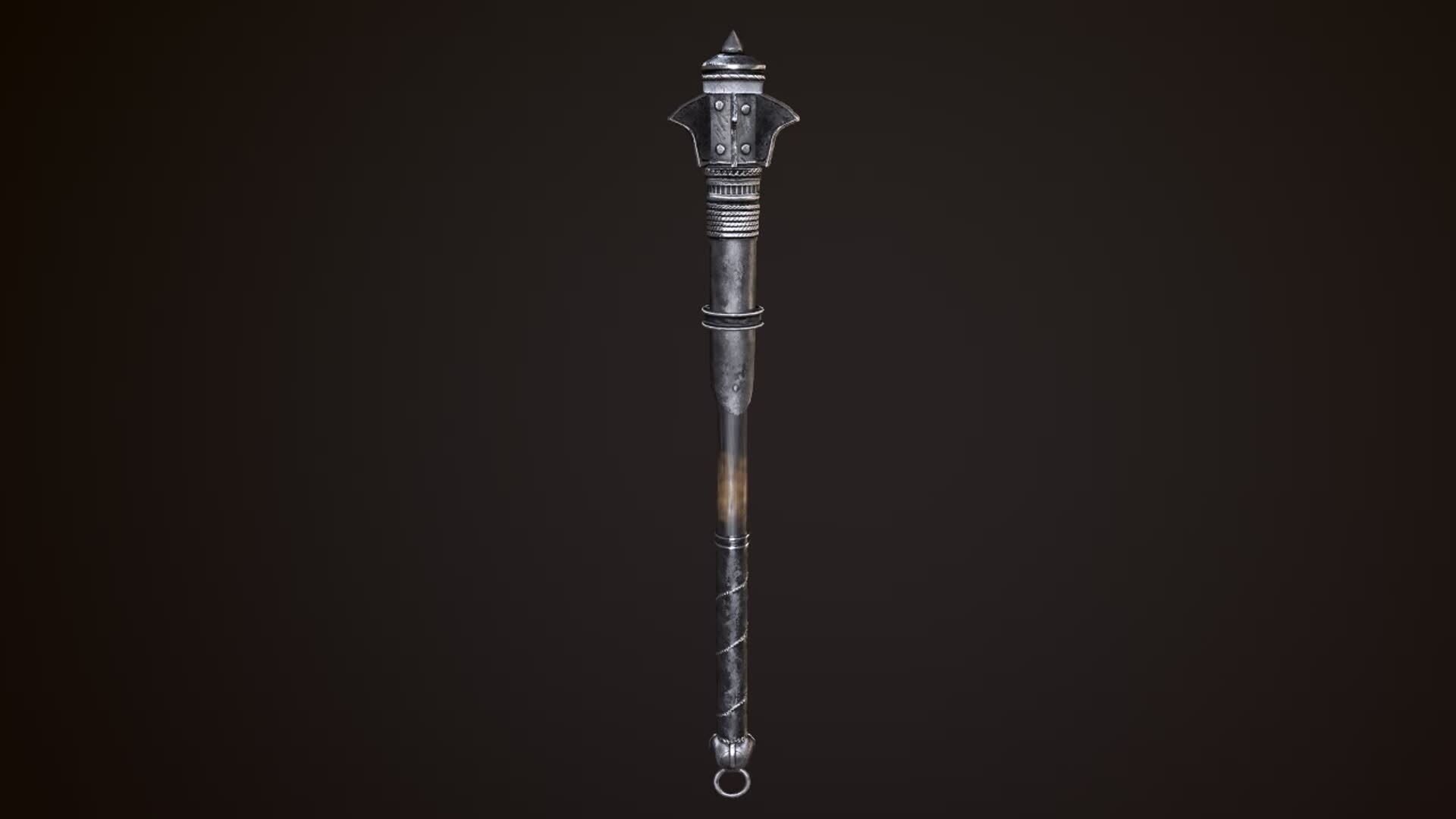 ArtStation - The Pernach(flanged mace).