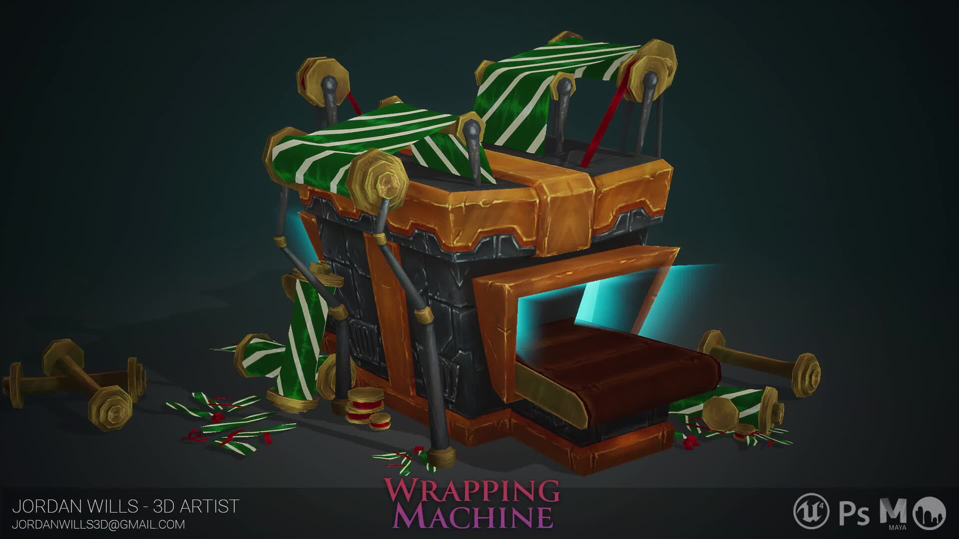 ArtStation - Wrapping Machine