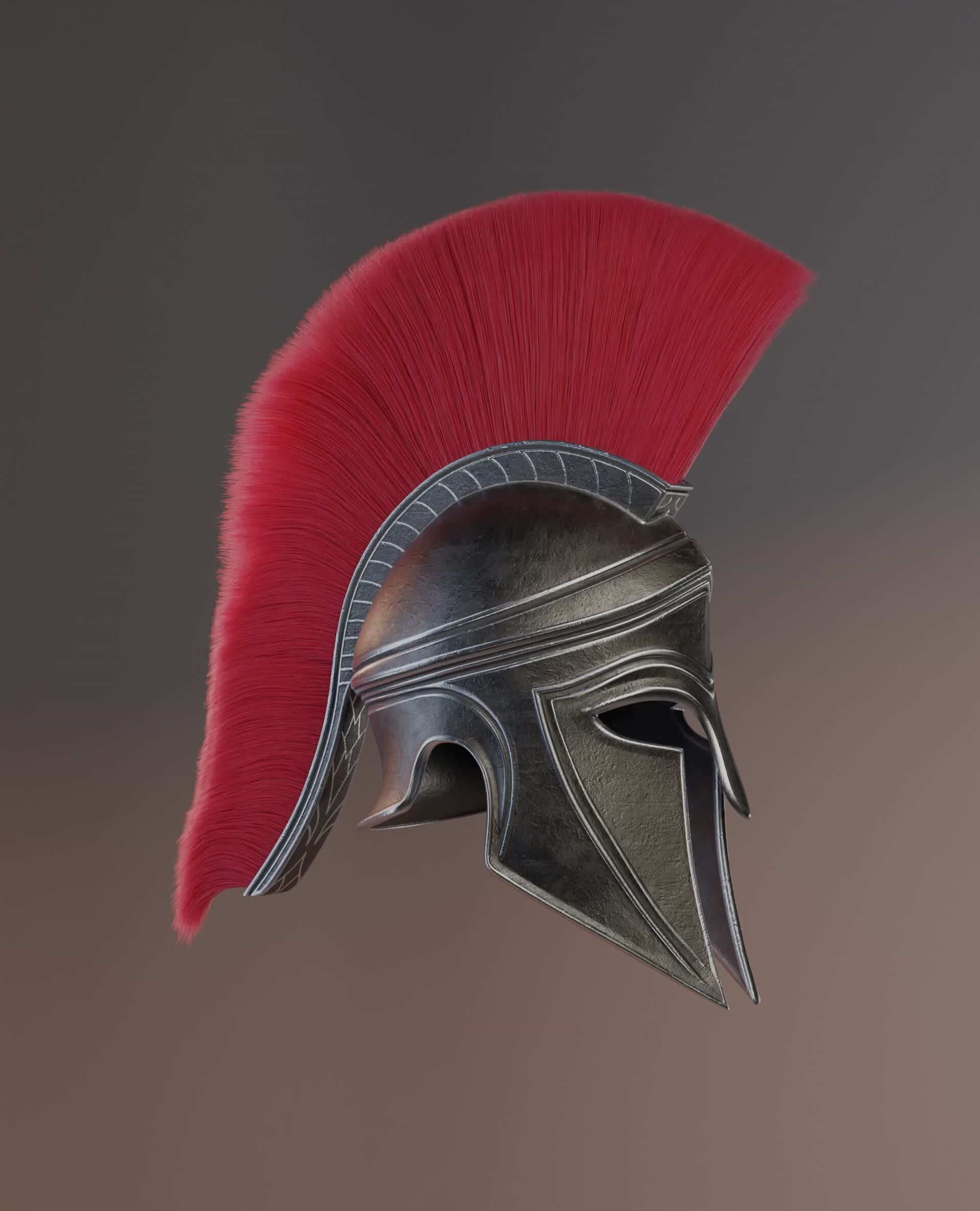 ArtStation - Corinthian helmet