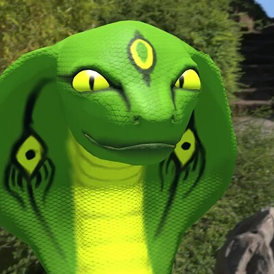 ArtStation - 3D Google Snake (without the snake)