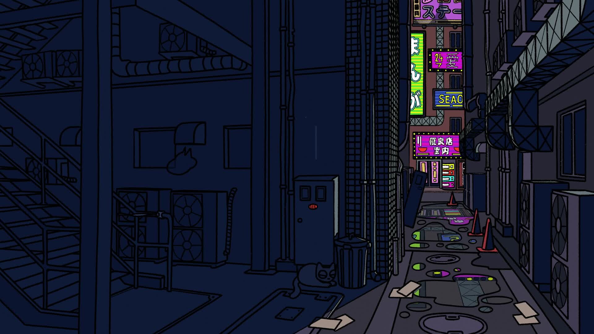 ArtStation Cat in Japan 2