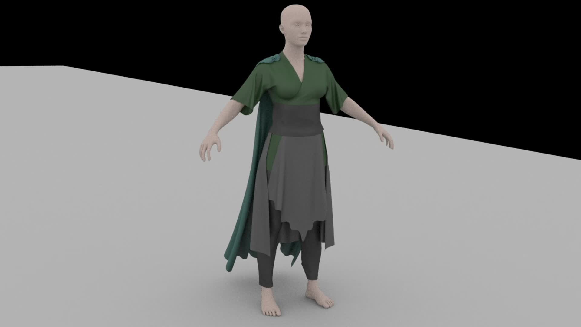 ArtStation Vellum Cloth exploration