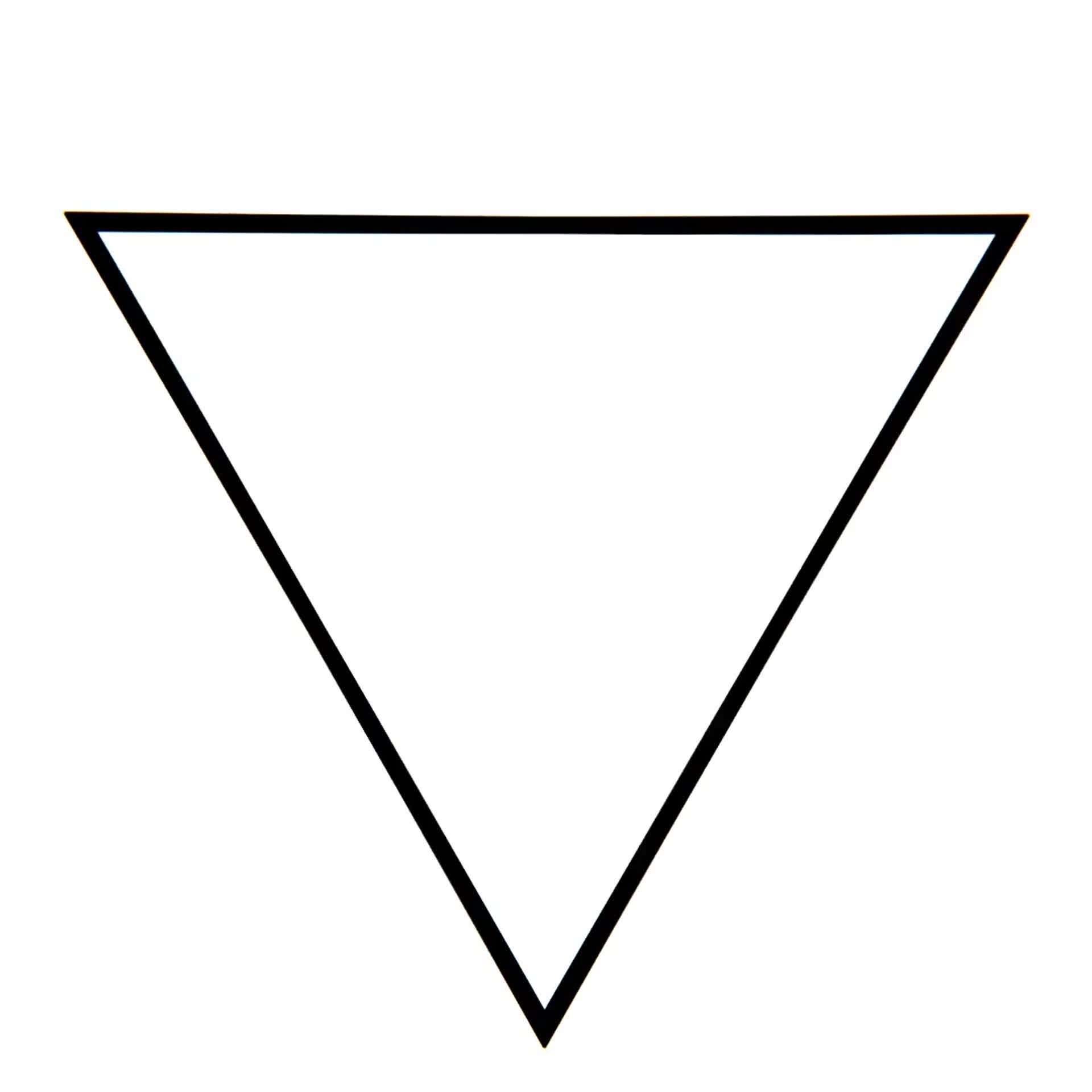 Перевернутый треугольник