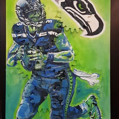 ArtStation - Patterns - Seattle Seahawks