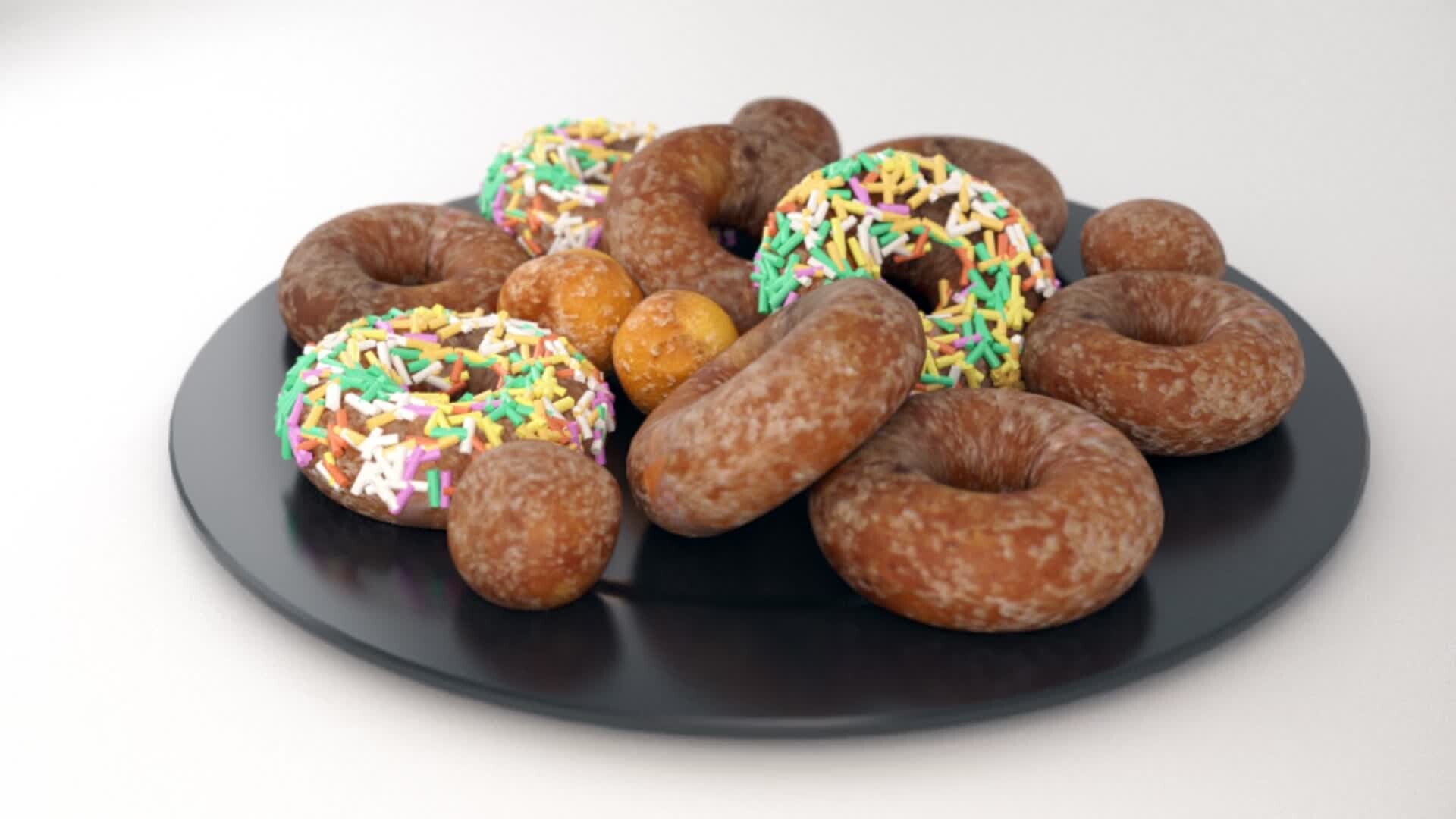 ArtStation Chocolate Donuts