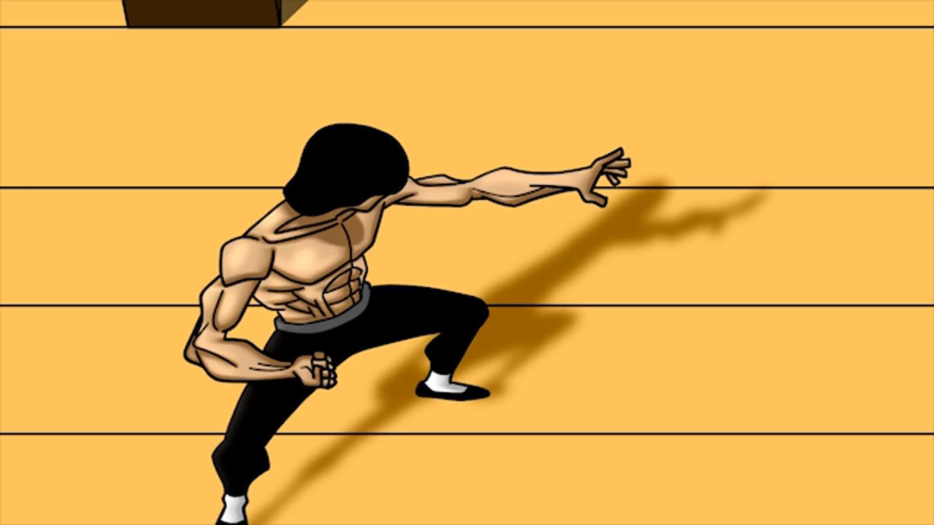 ArtStation - Bruce Lee Animation