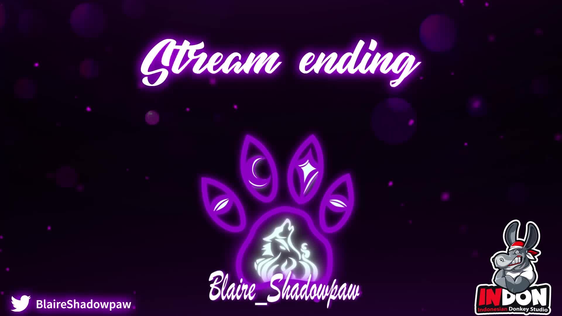 ArtStation Animated Ending screen