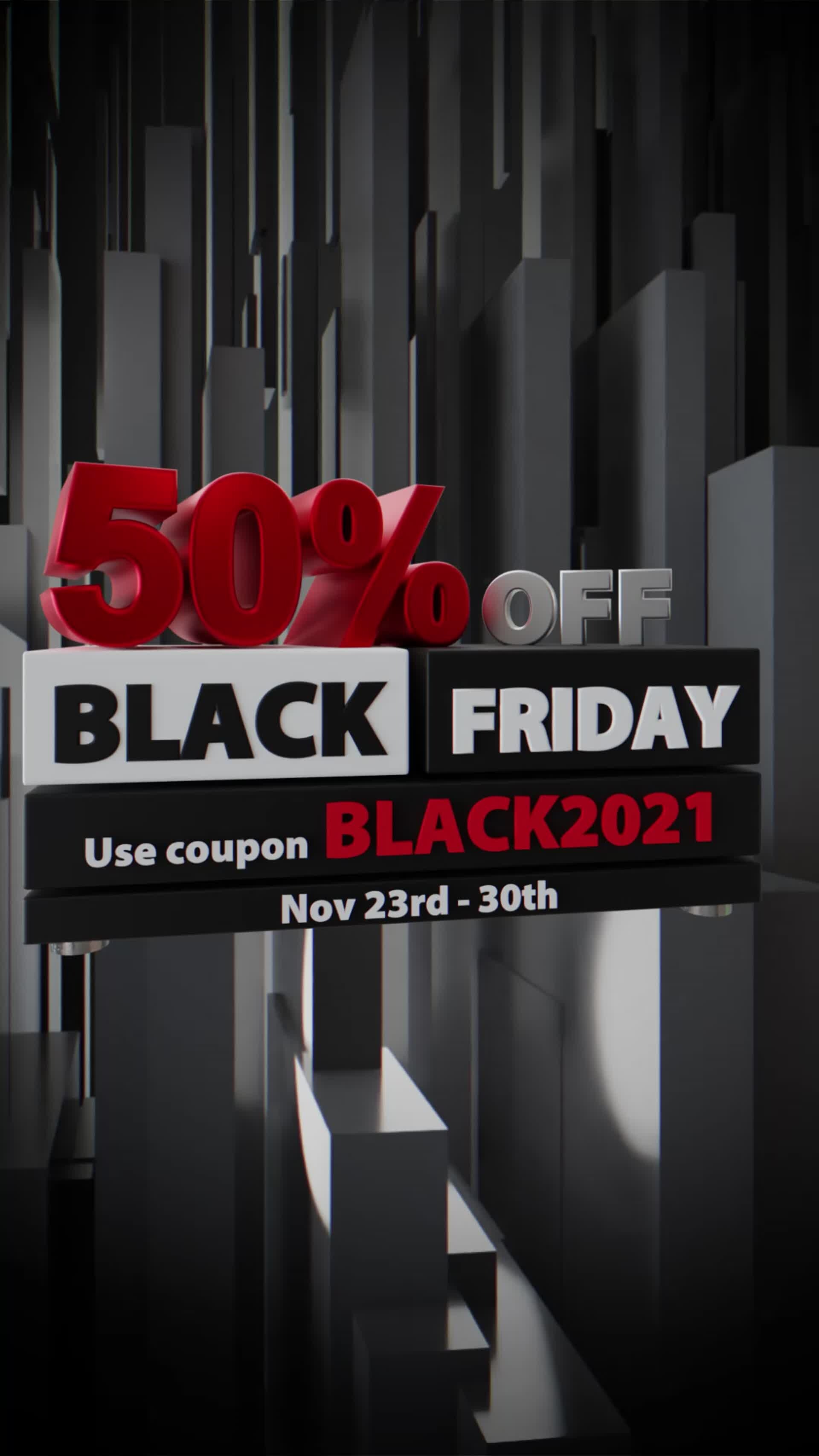 Artstation Black Friday Banner For Instagram