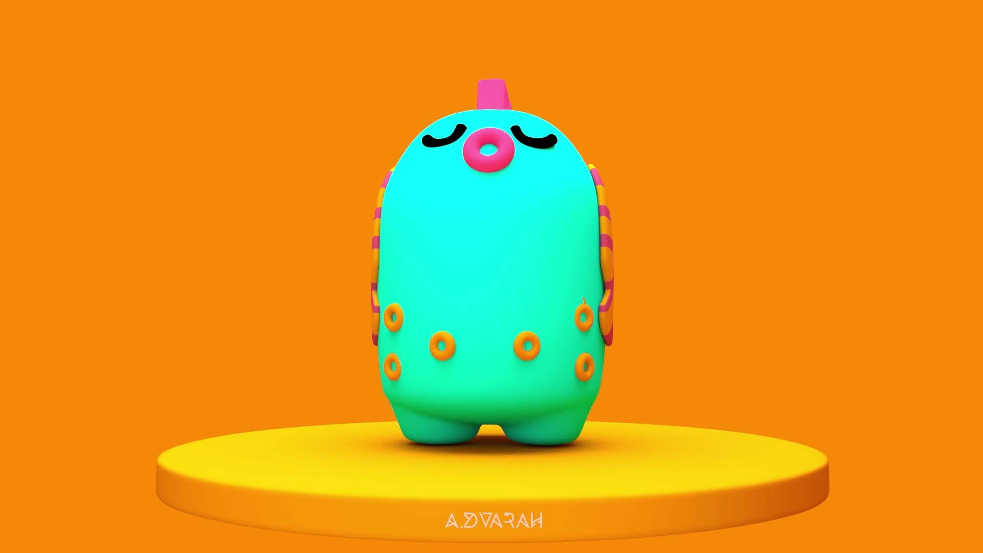 ArtStation - 3D Character turn table animation