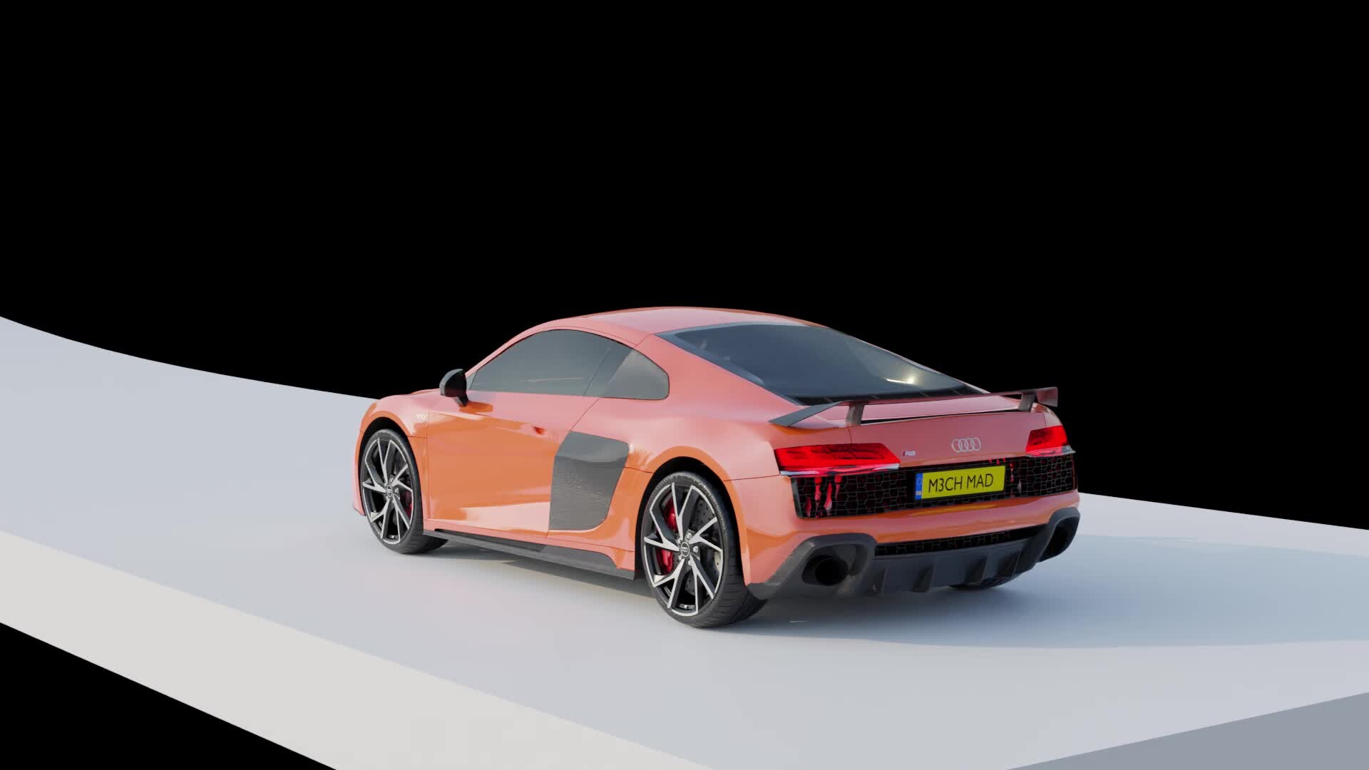 ArtStation - Testing car rigs on the Audi R8