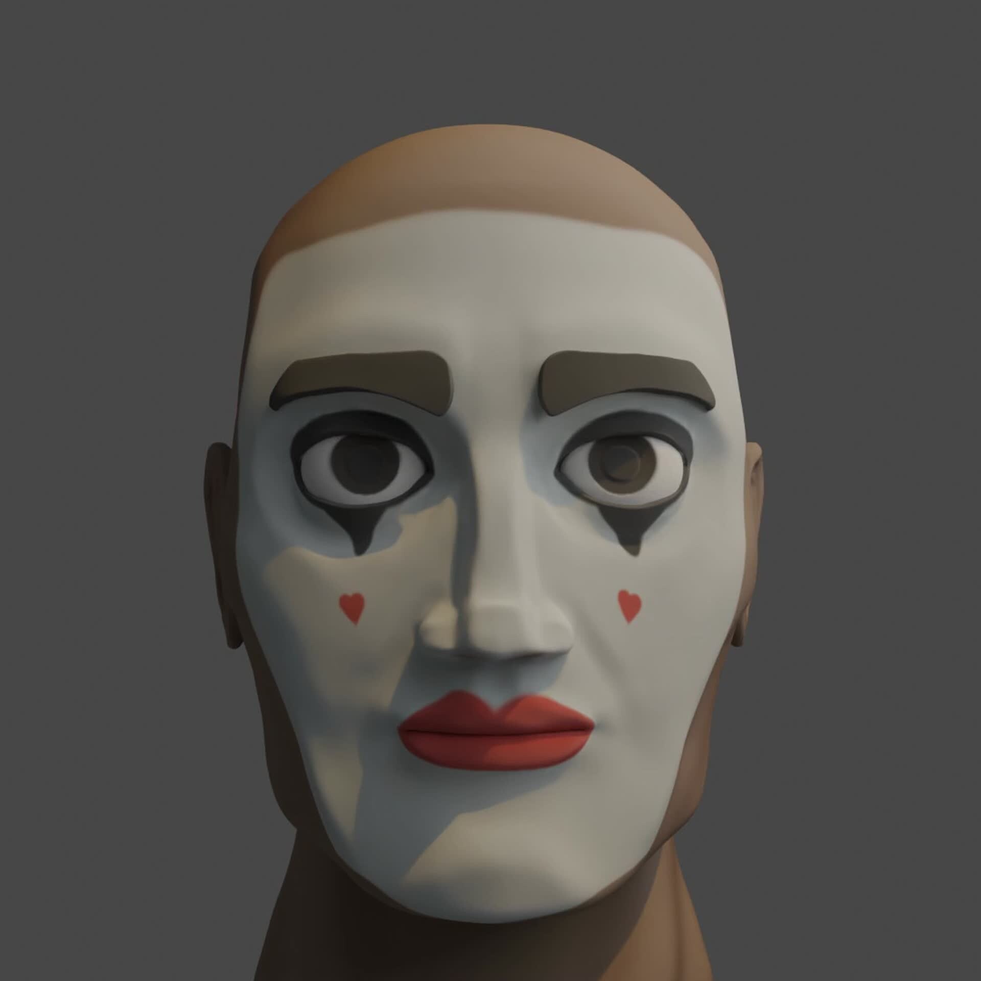 ArtStation - Facial Expressions in blender