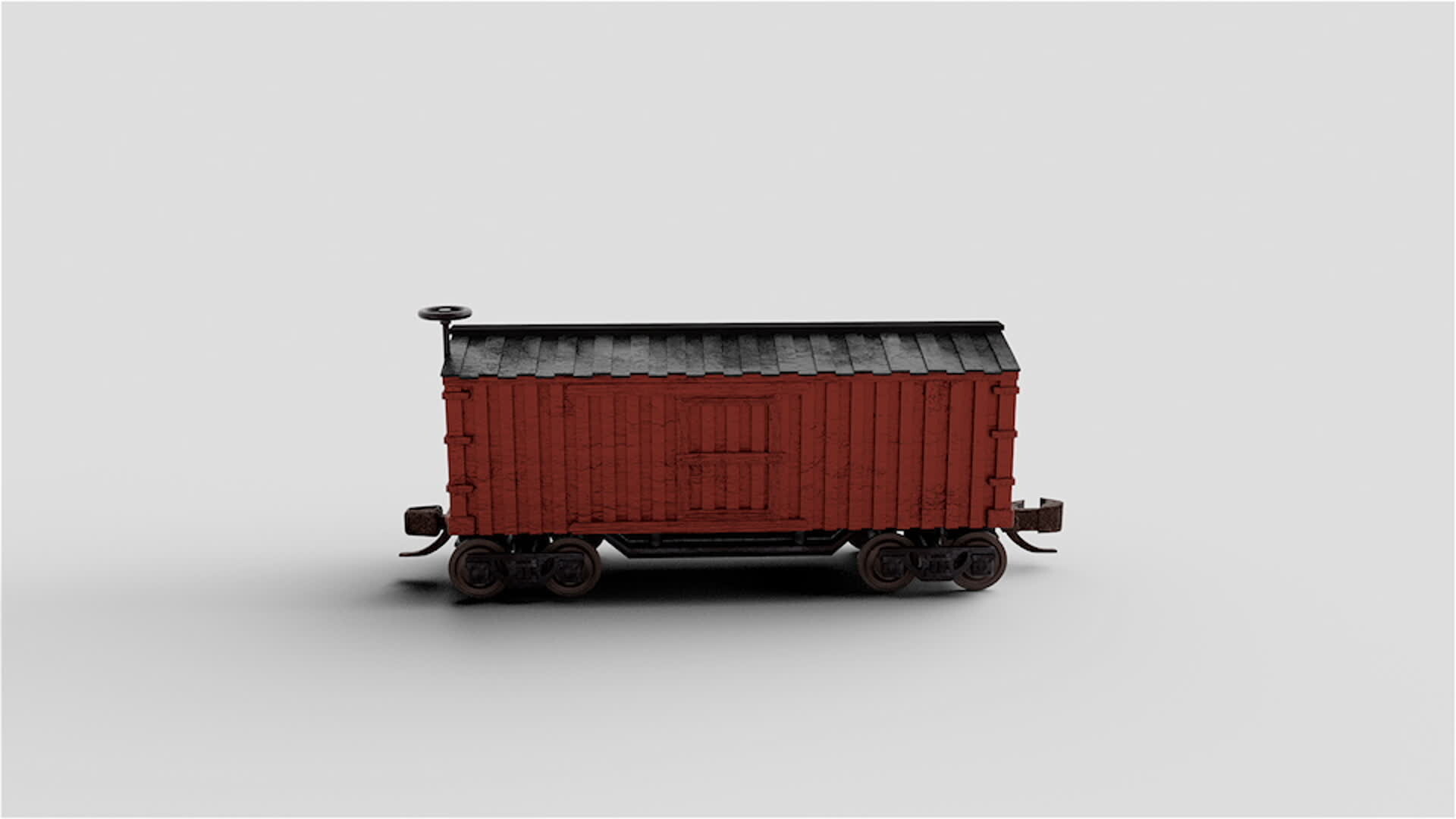 ArtStation Freight Car Clip 1
