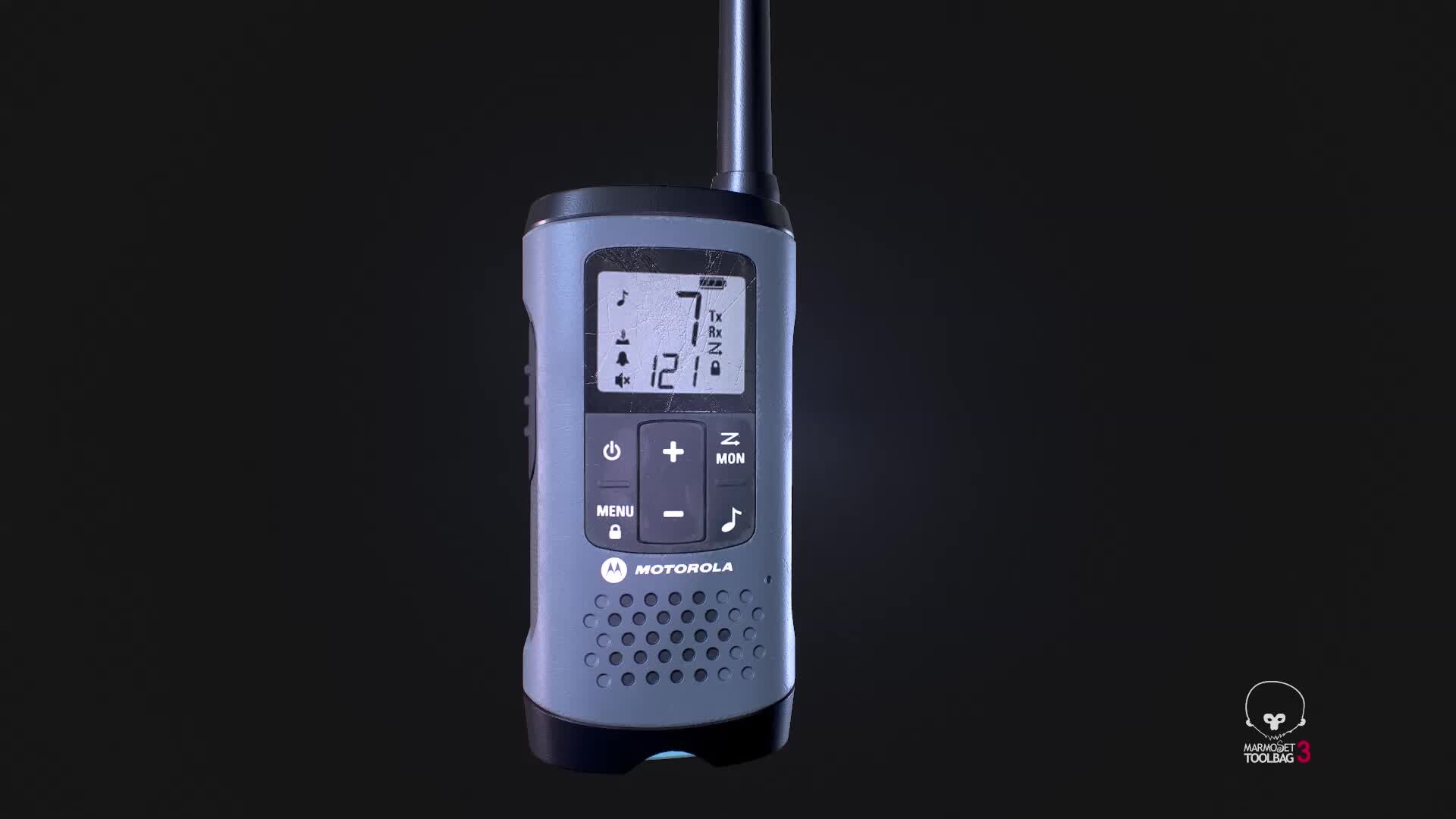 ArtStation Walkie Talkie game asset