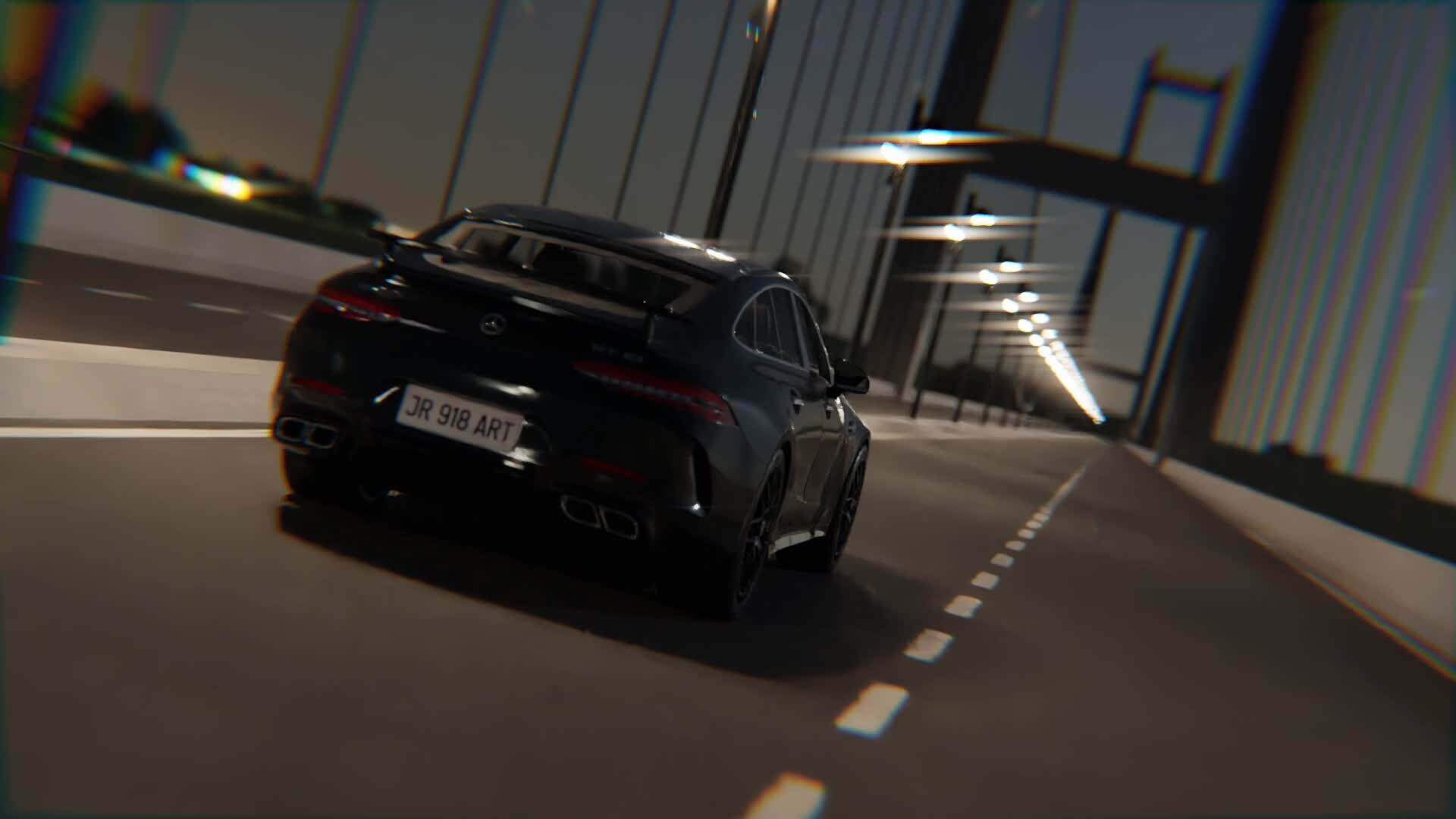 ArtStation Car Speeding