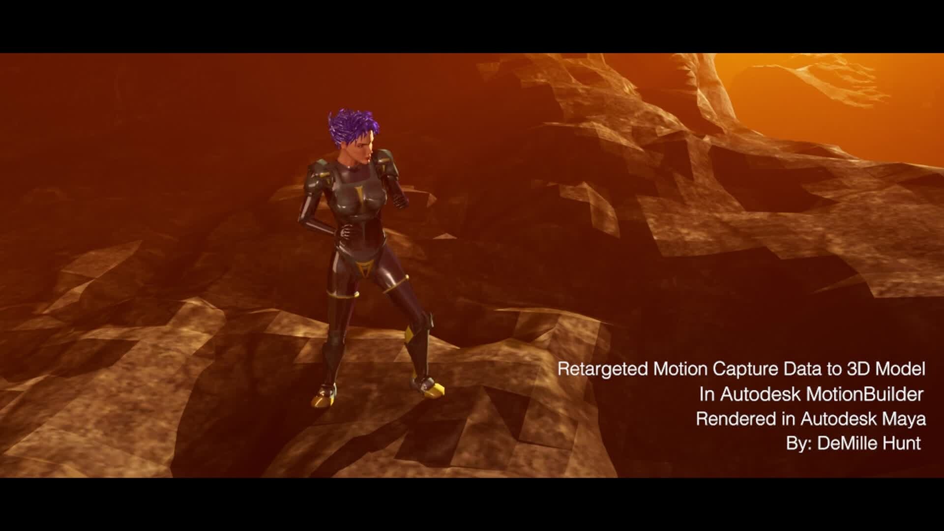 ArtStation MotionBuilder to Maya test