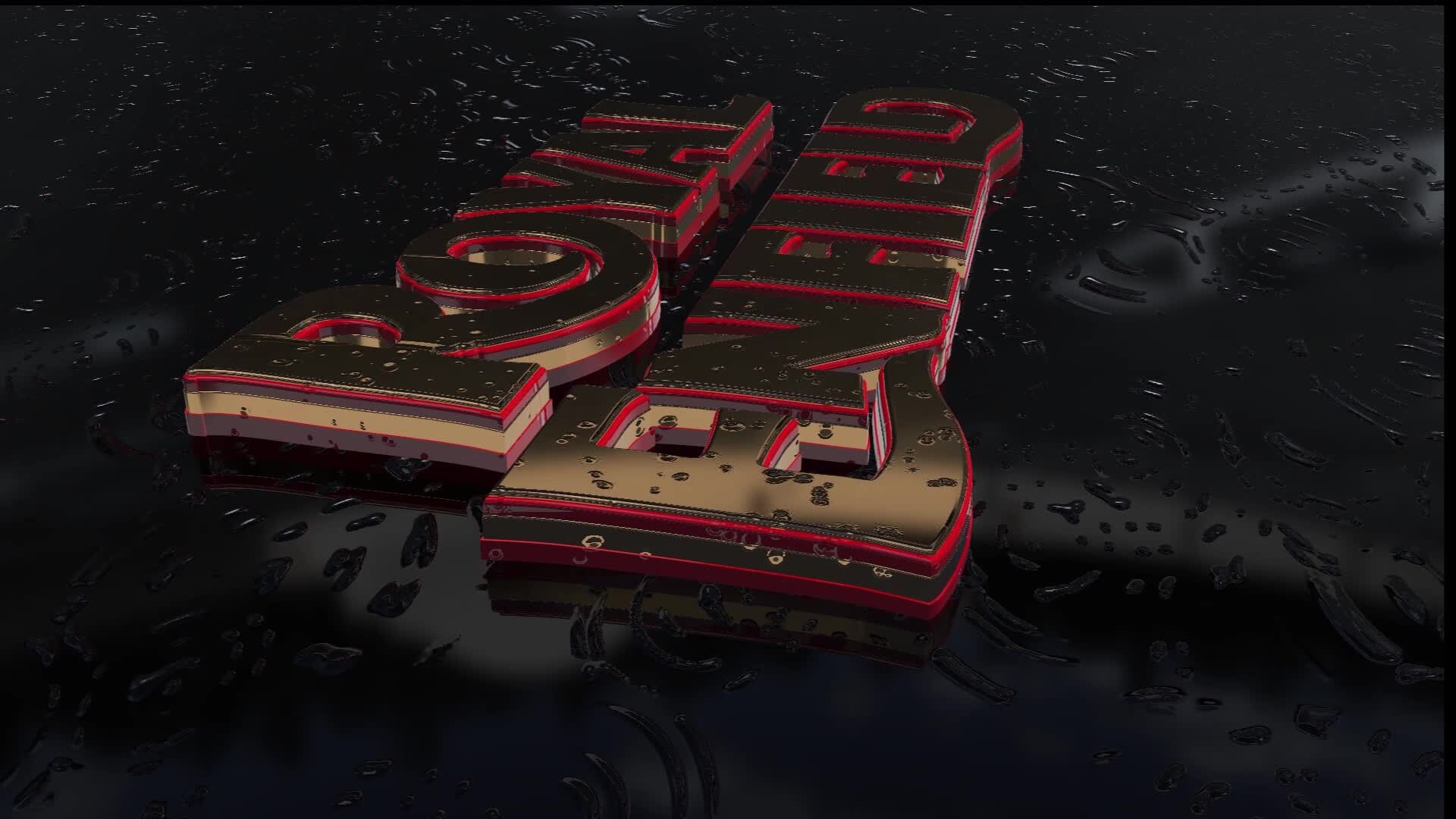 ArtStation 3d title animation