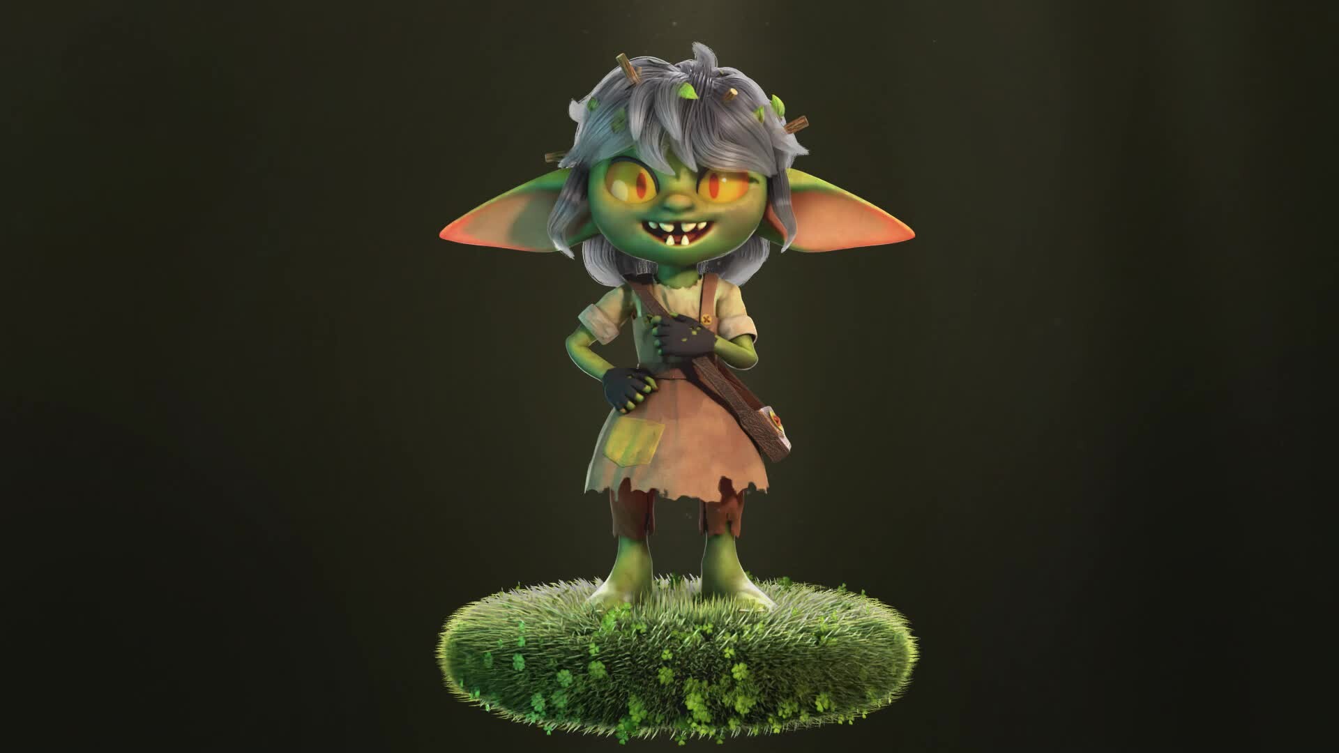 ArtStation - Goblin Girl Turnaround