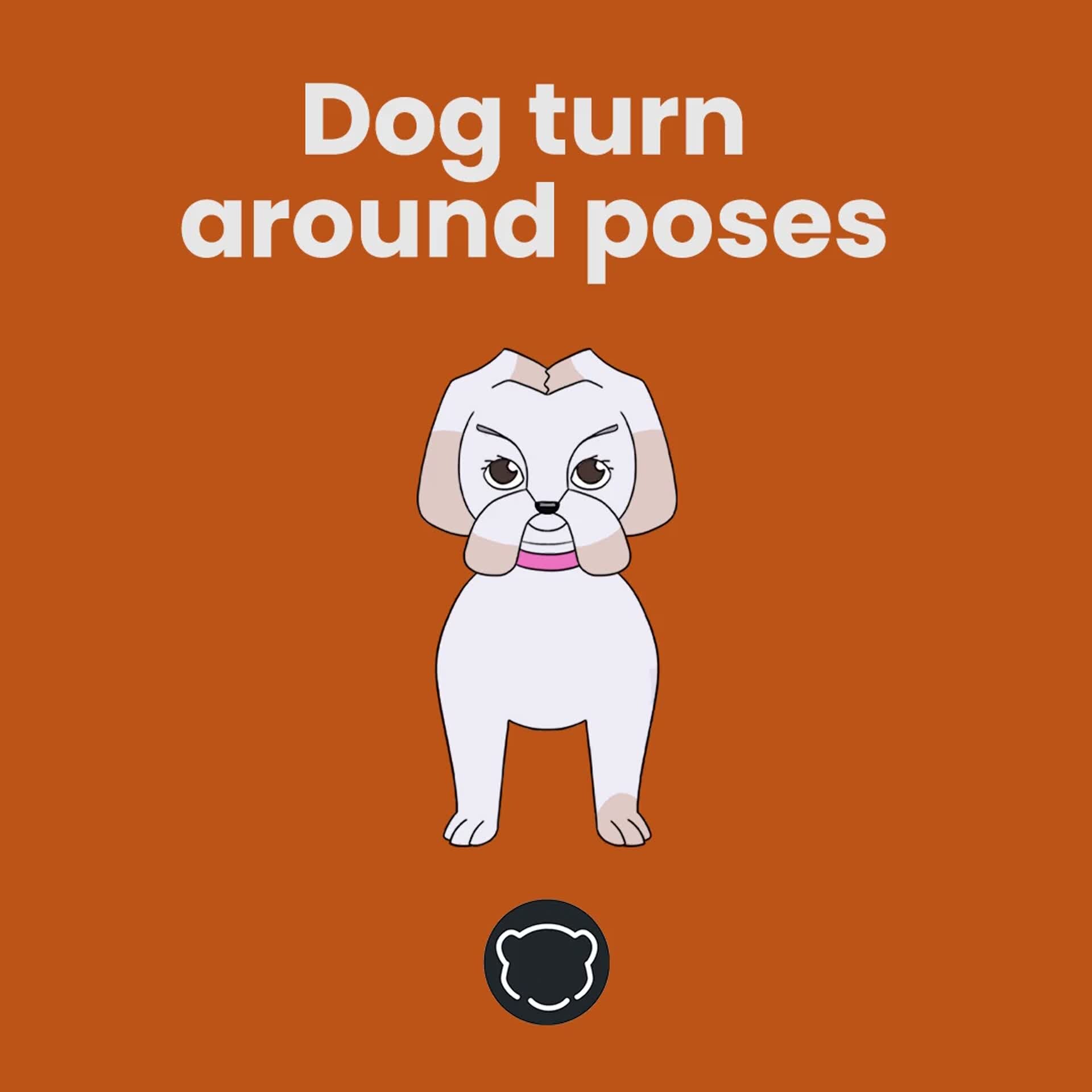 ArtStation Dog Turn Around Poses