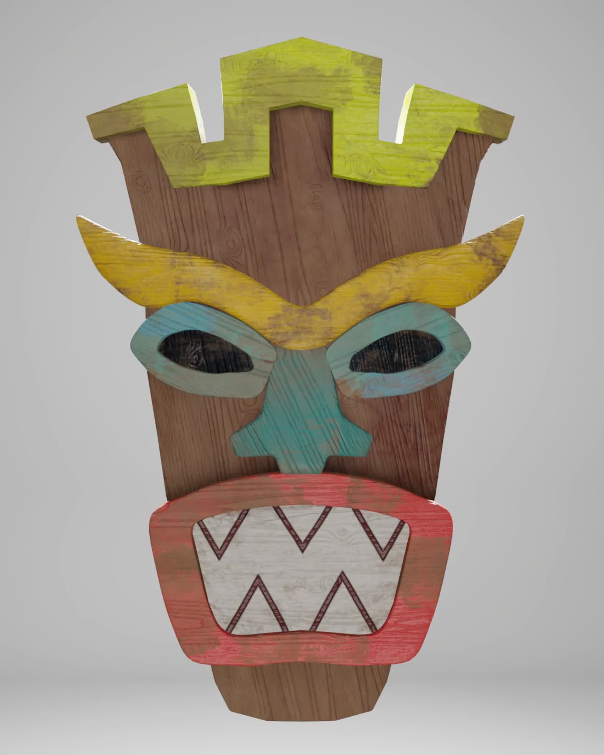 ArtStation Tiki Mask