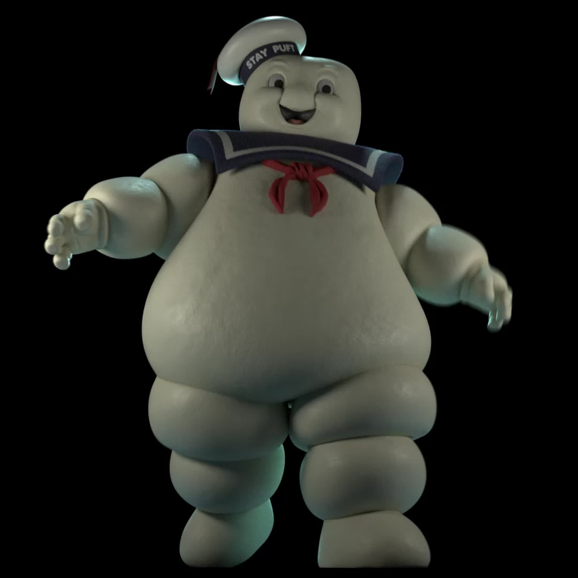 ArtStation - Marshmallow man