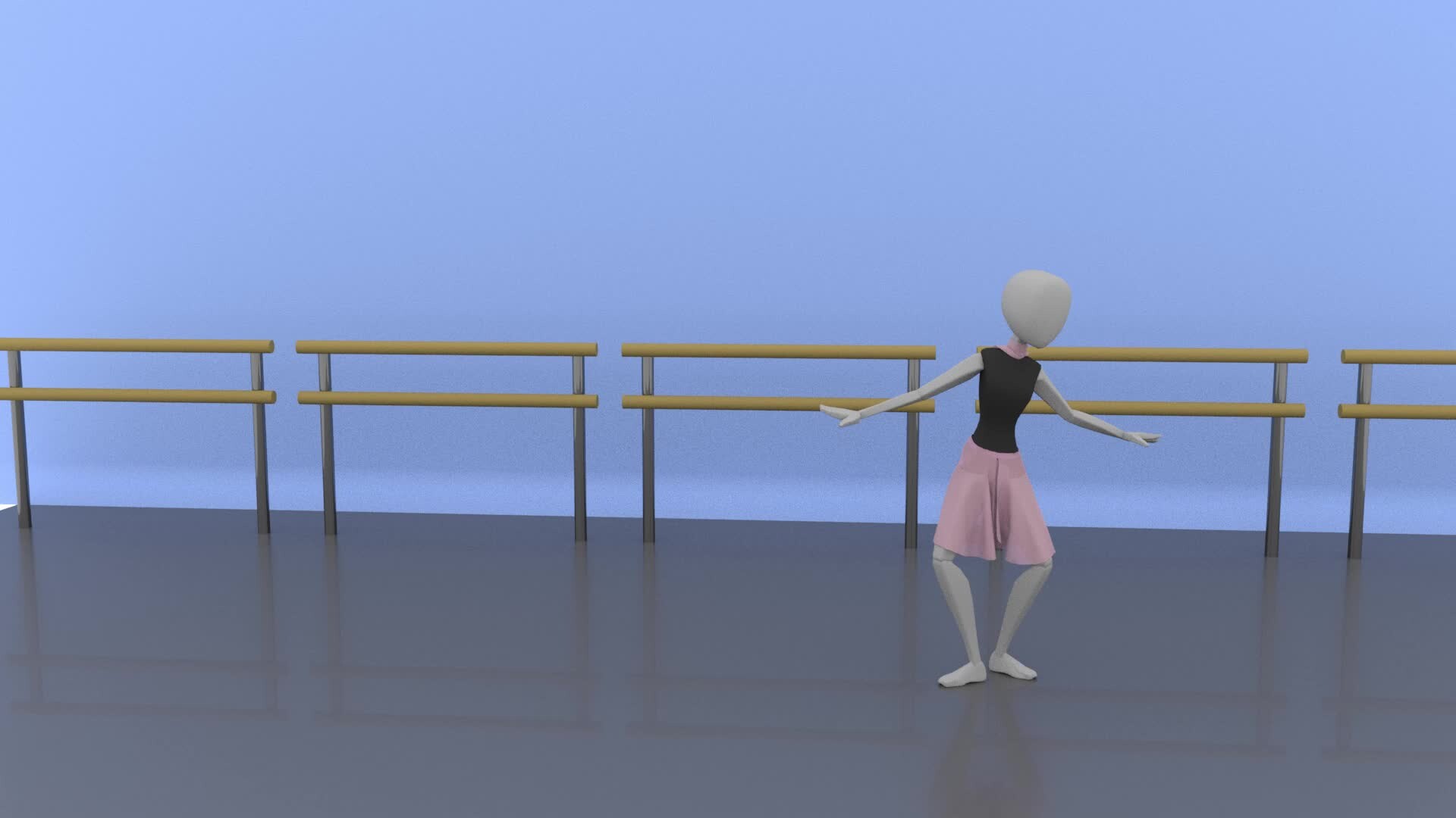 ArtStation - Ballet Skirt Simulation