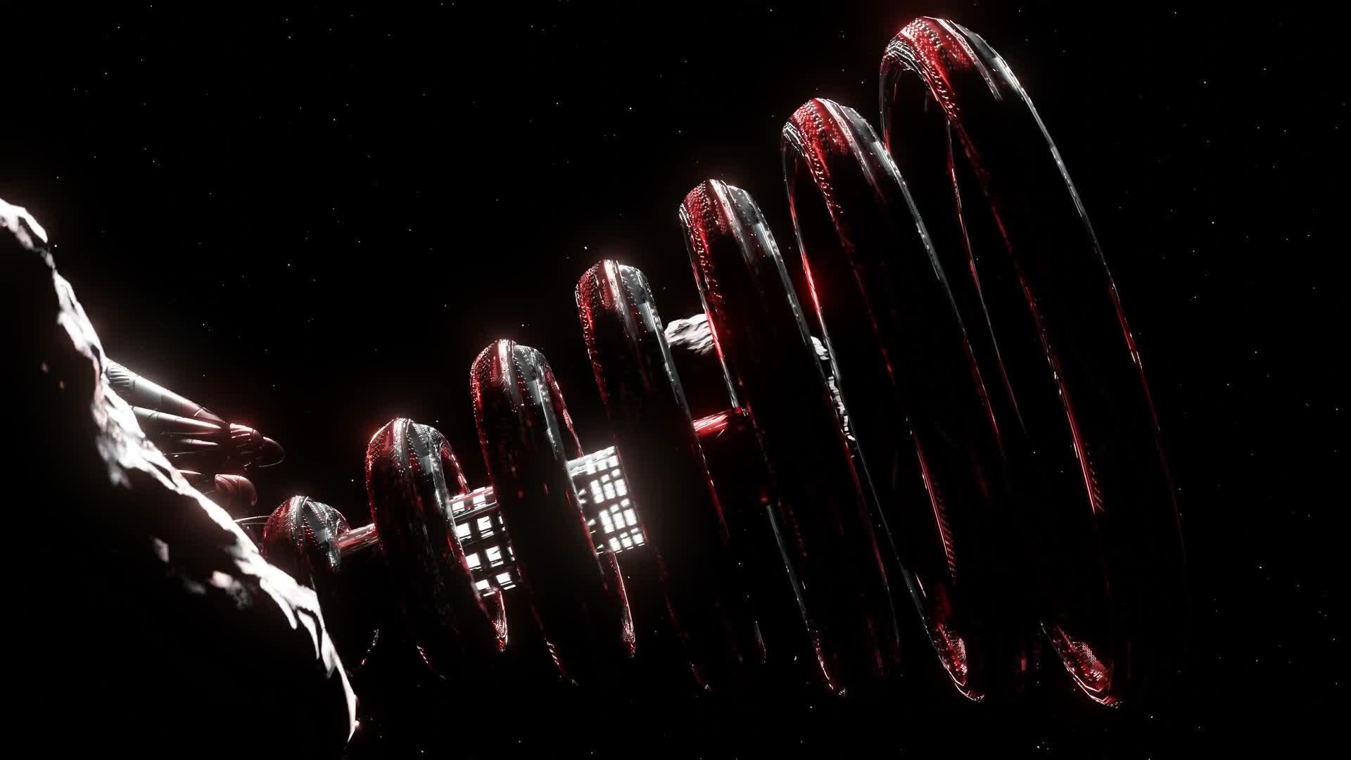 ArtStation - Alien Rocketship Showcase