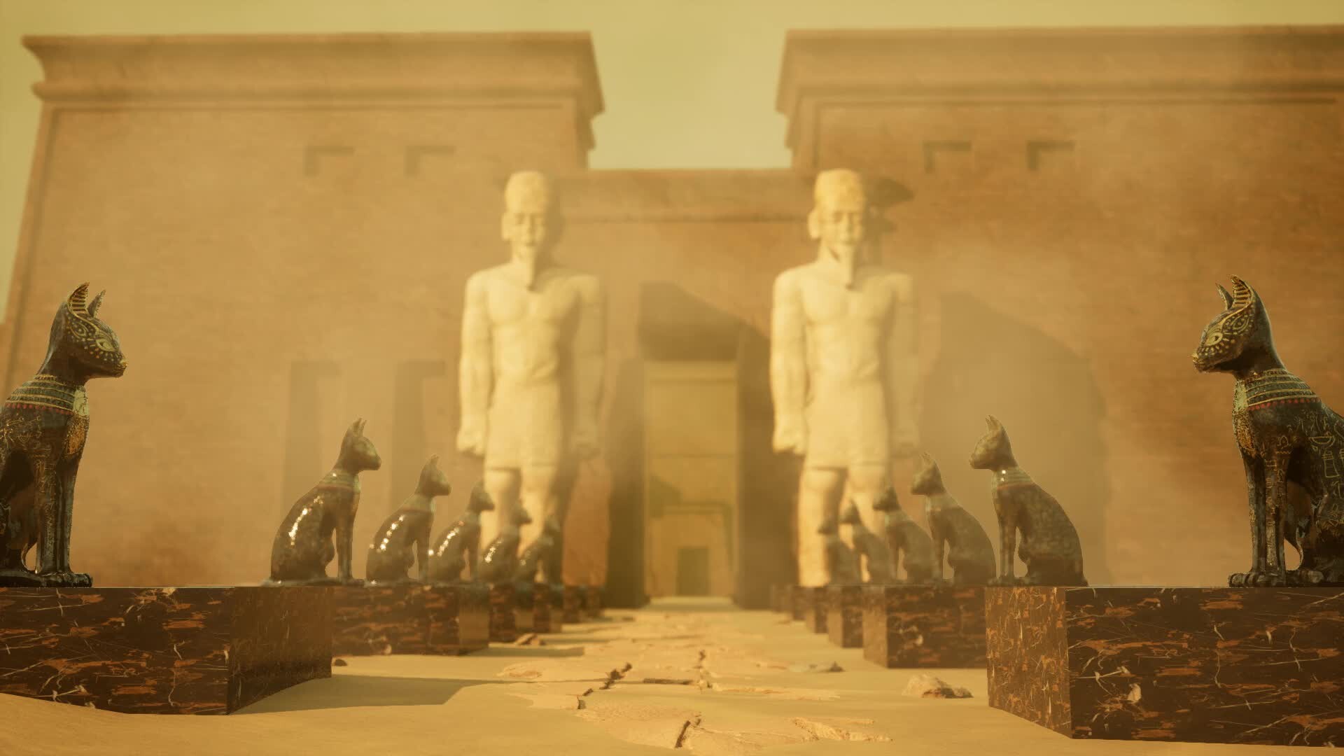 ArtStation Desert Temple