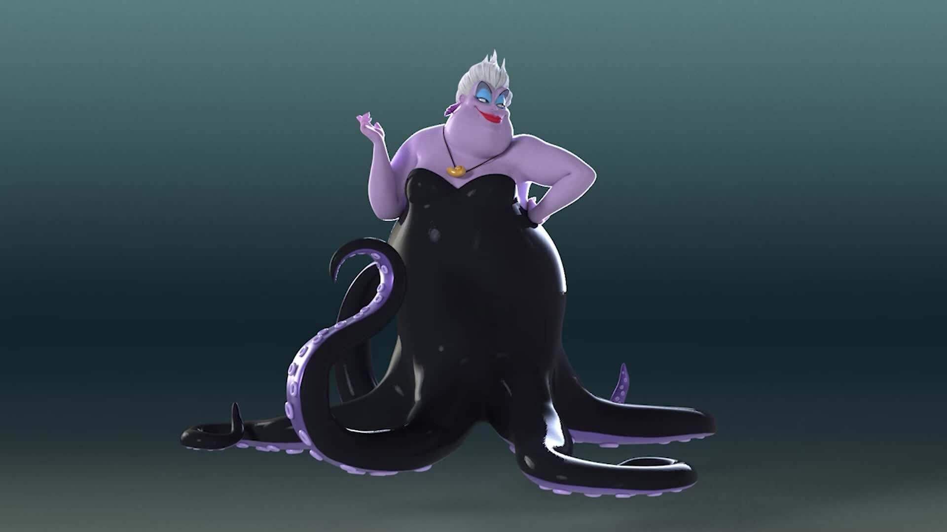 ArtStation Ursula from Little Mermaid 3D Model