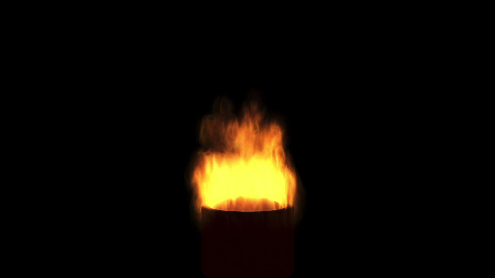 ArtStation Fire effect in Maya