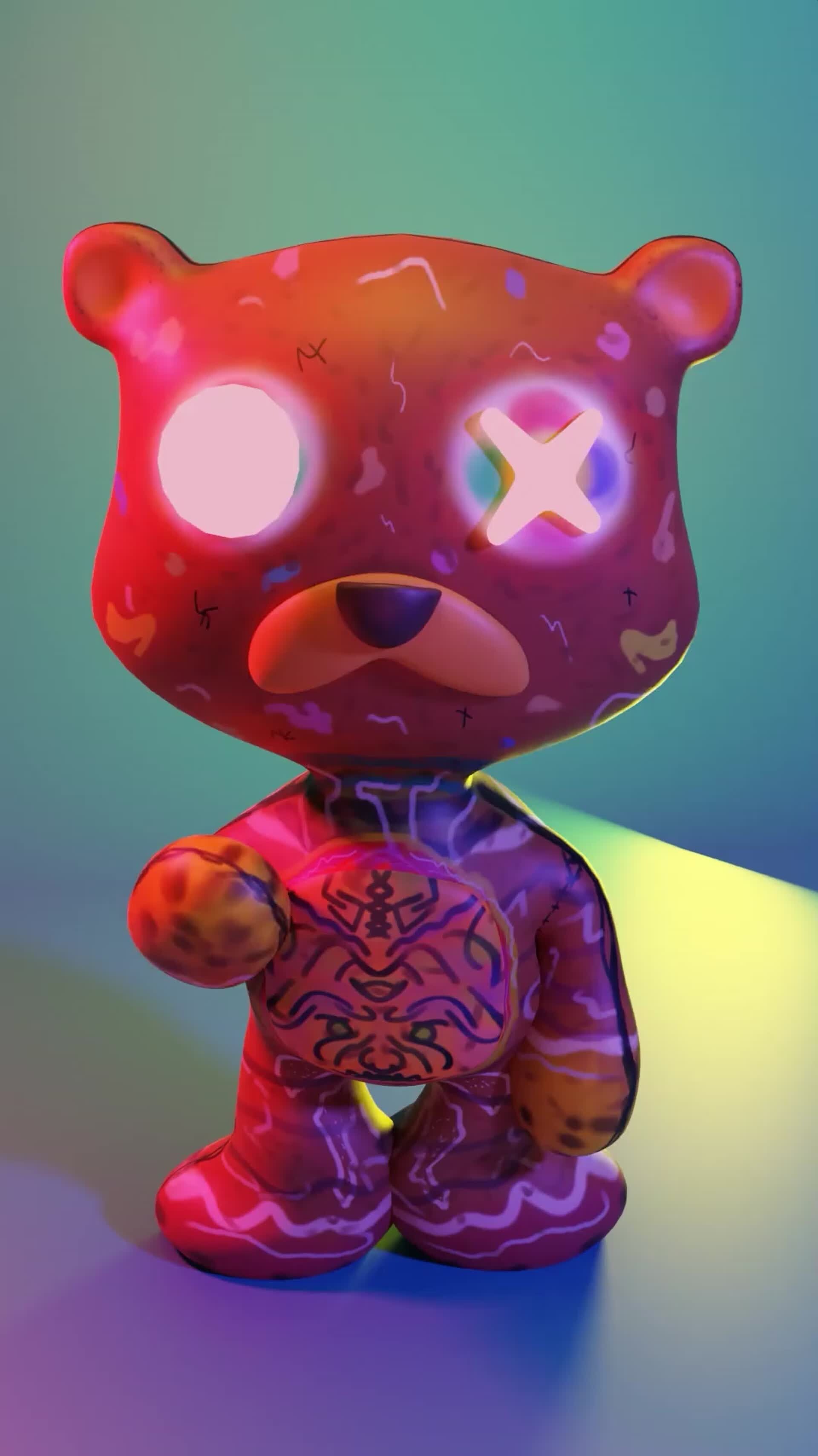 ArtStation - 3D Teddy Bear